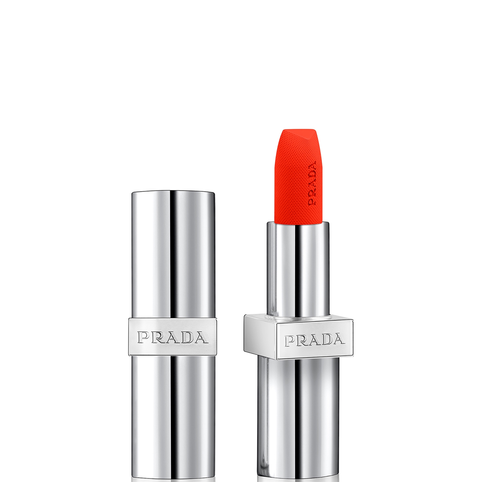 Prada Soft Matte Rouge à Lèvres Rechargeable [3,8 g] (Différentes Teintes) - O177 - Flamingo