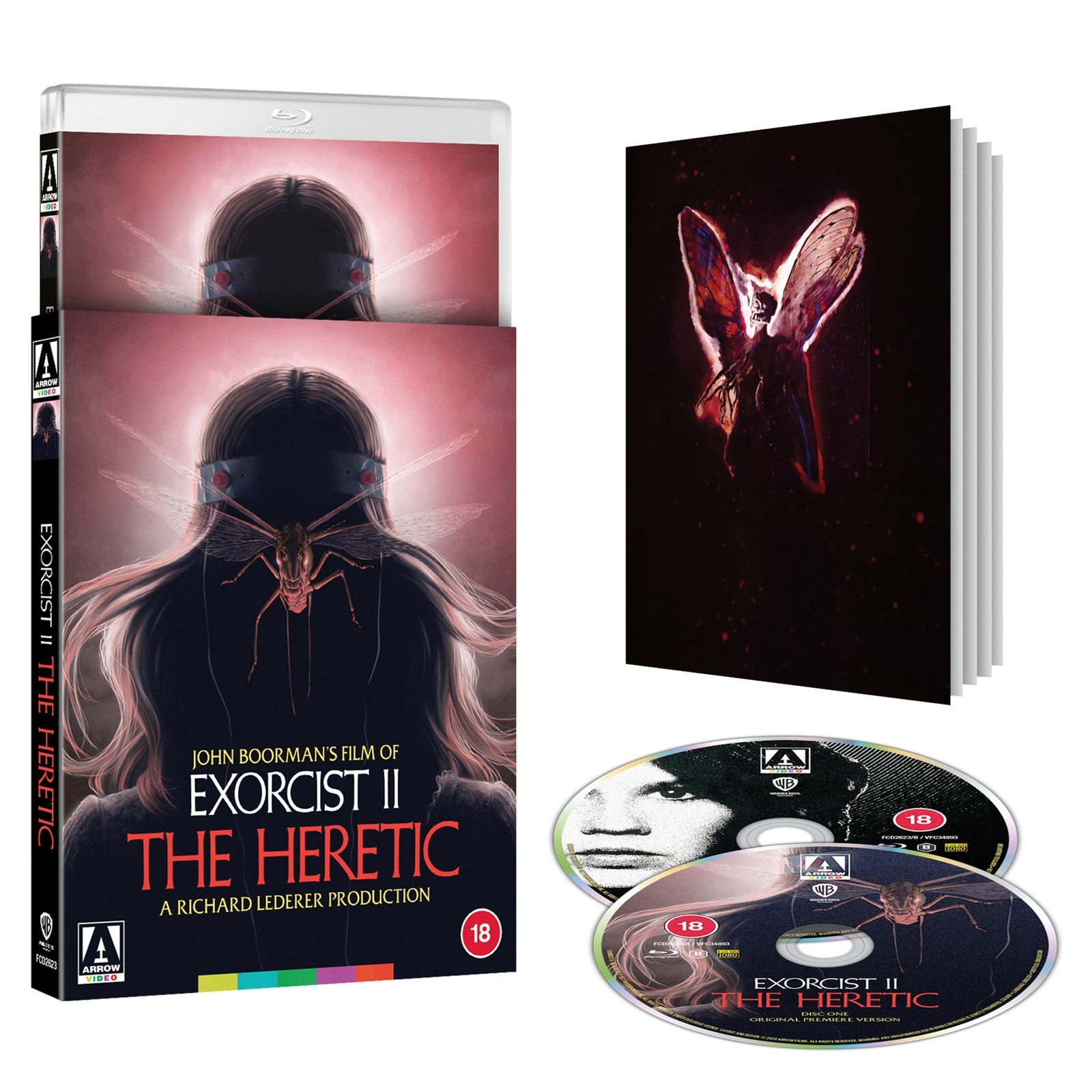 Arrow Video Exorcist Ii, The Heretic Limited Edition Blu-ray