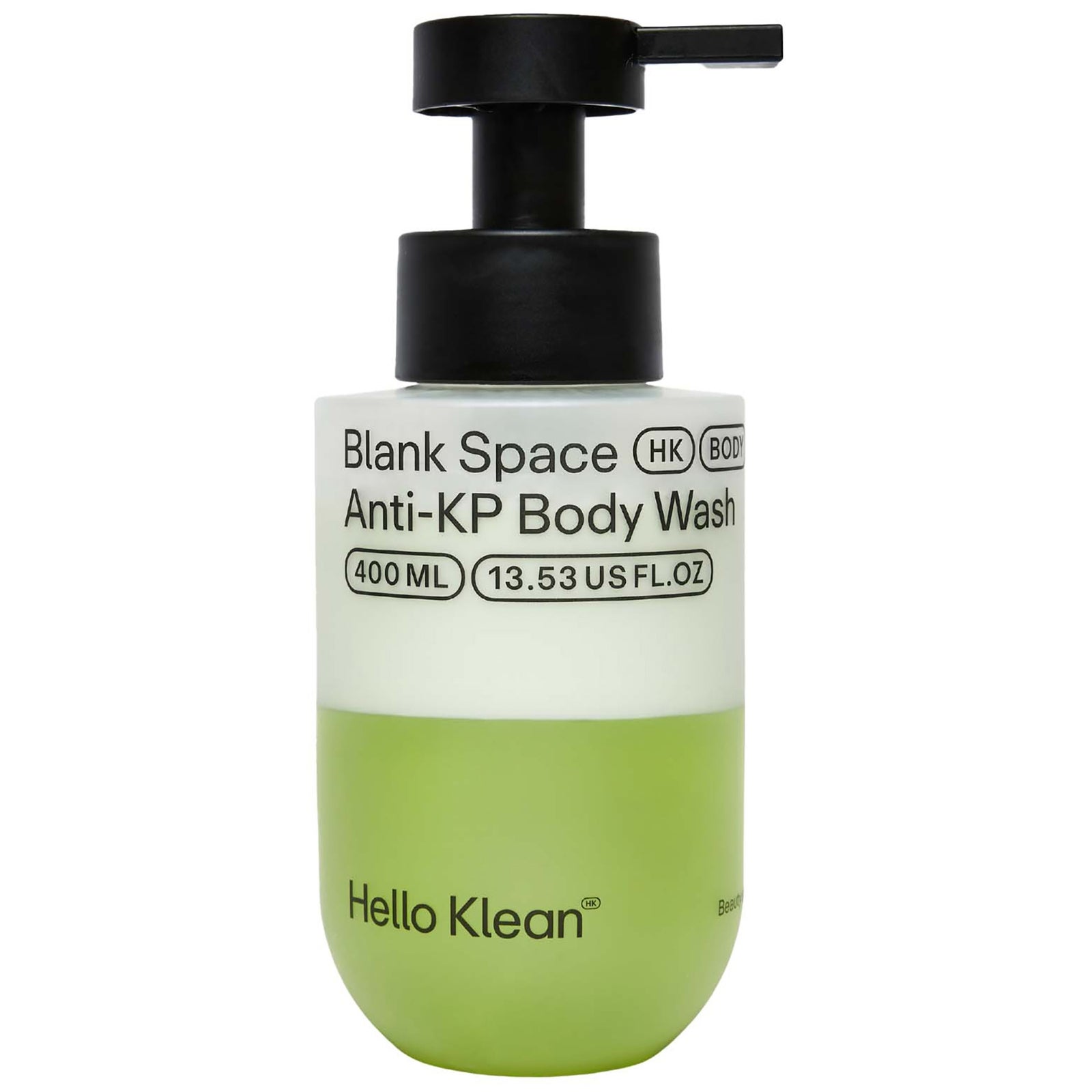 HELLO KLEAN Blank Space Anti-KP Body Wash 400ml - Image 1