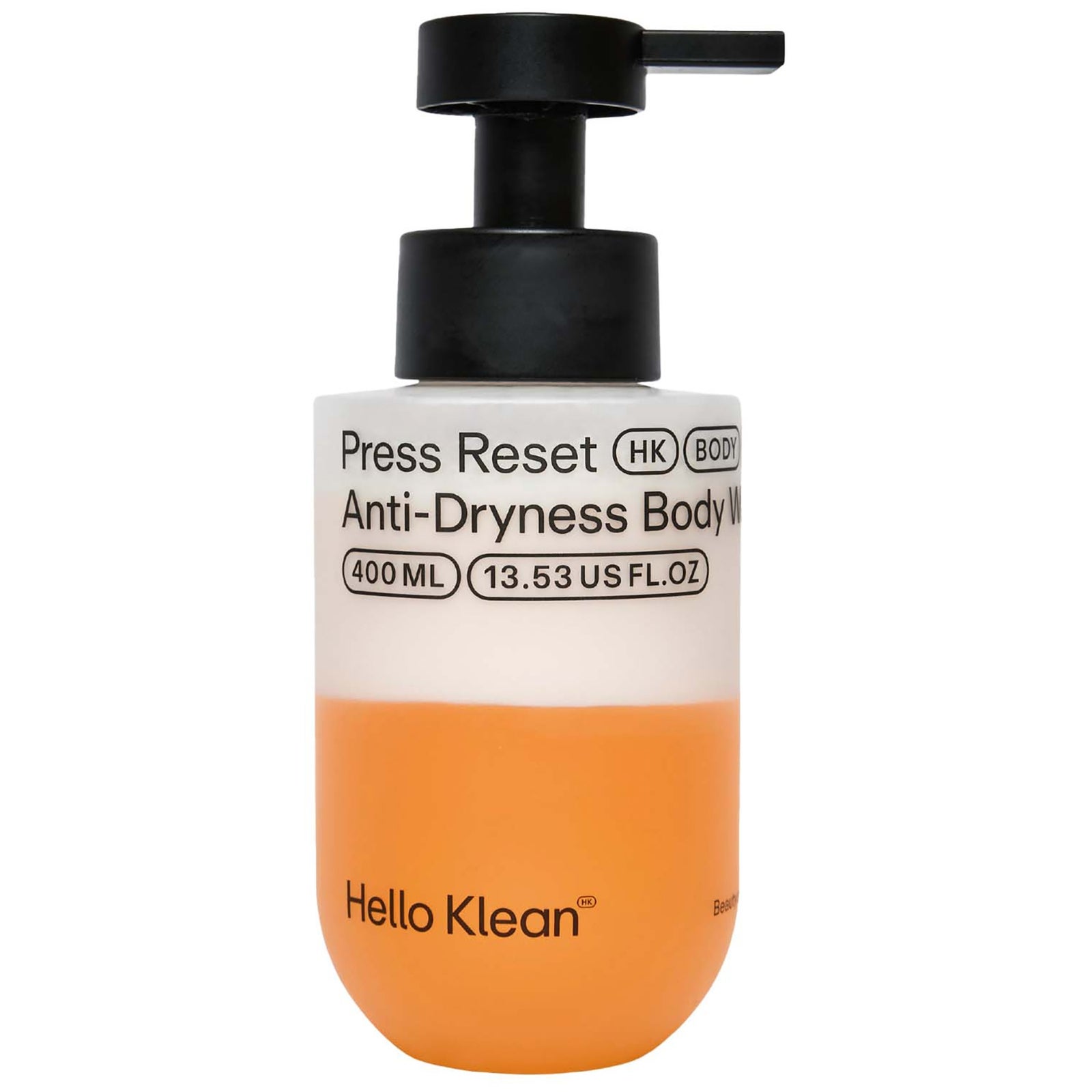 HELLO KLEAN Press Reset Anti-Dryness Body Wash 400ml - Image 1