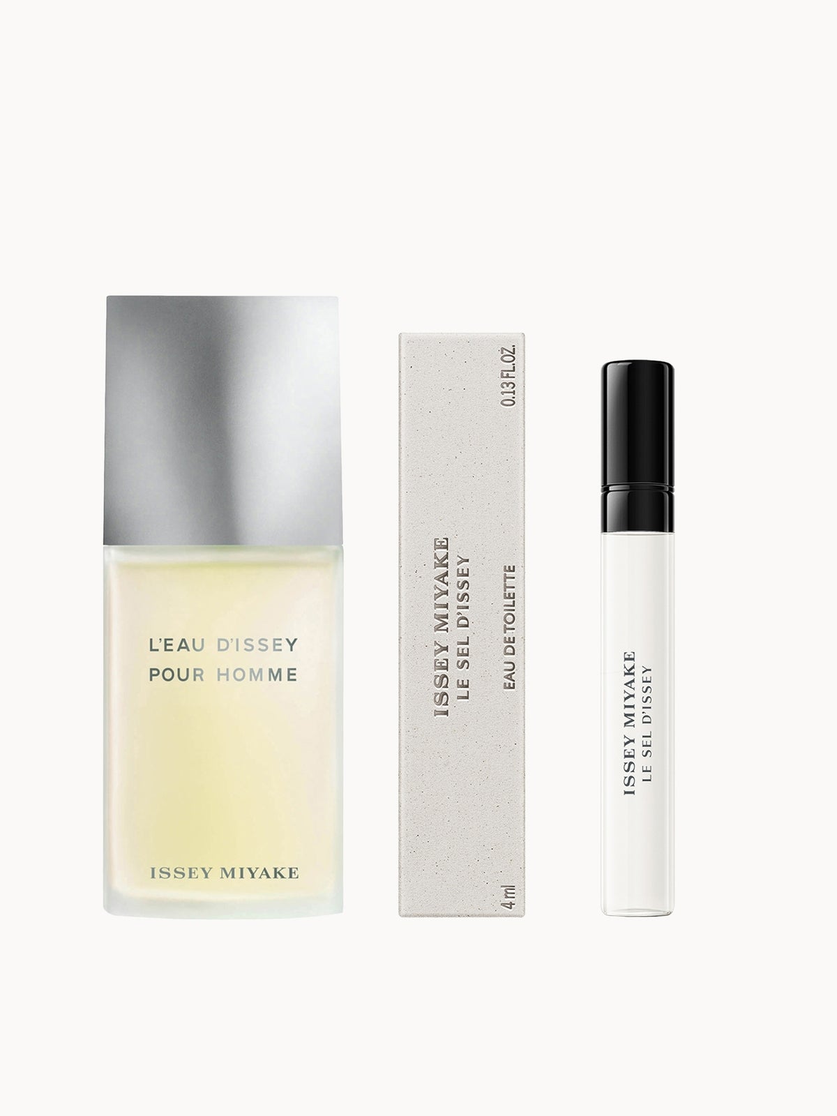 Issey Miyake L'Eau d'Issey Pour Homme 75ml and NEW Le Sel 4ml