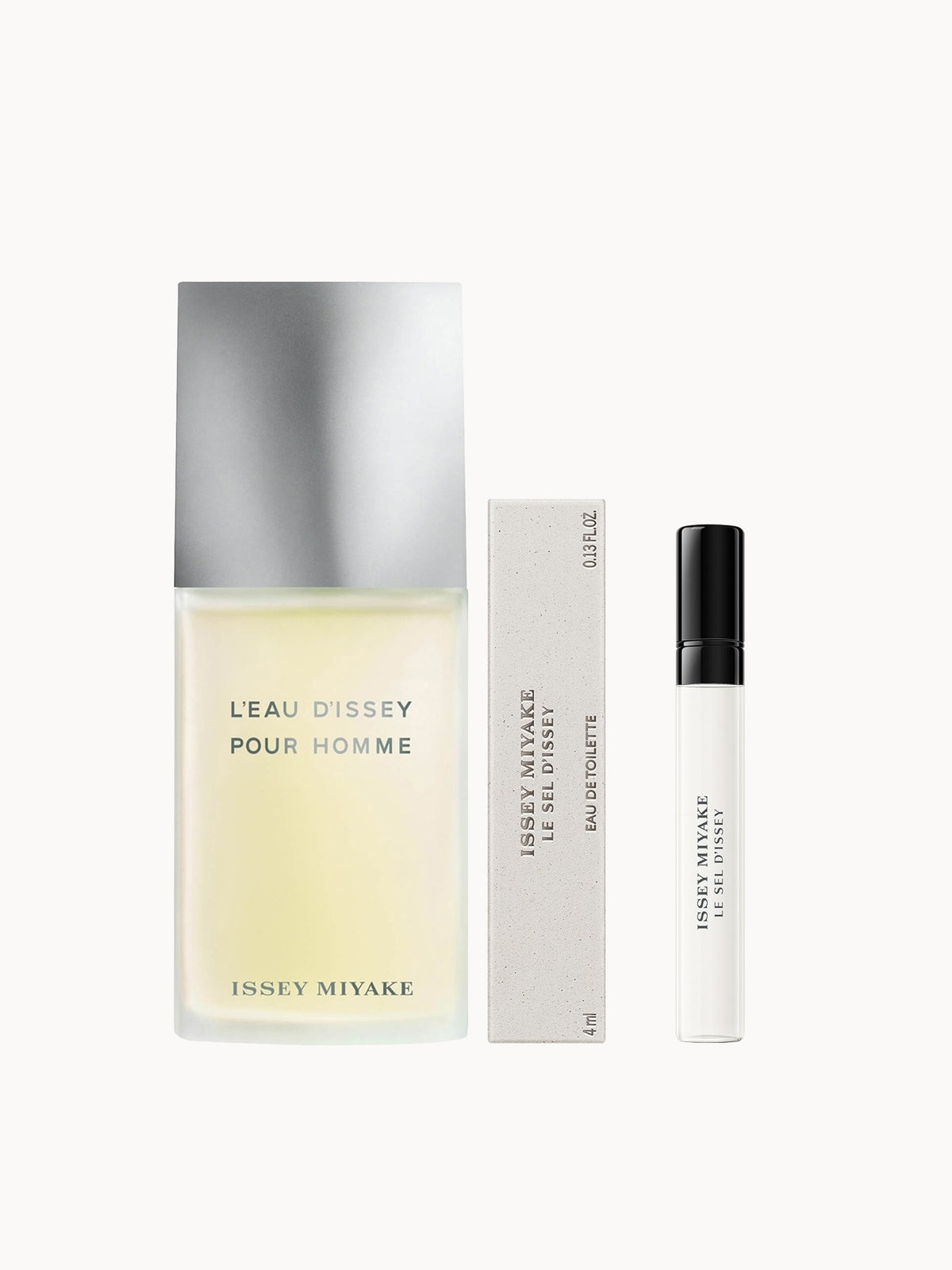 Issey Miyake L'Eau d'Issey Pour Homme 125ml and NEW Le Sel 4ml