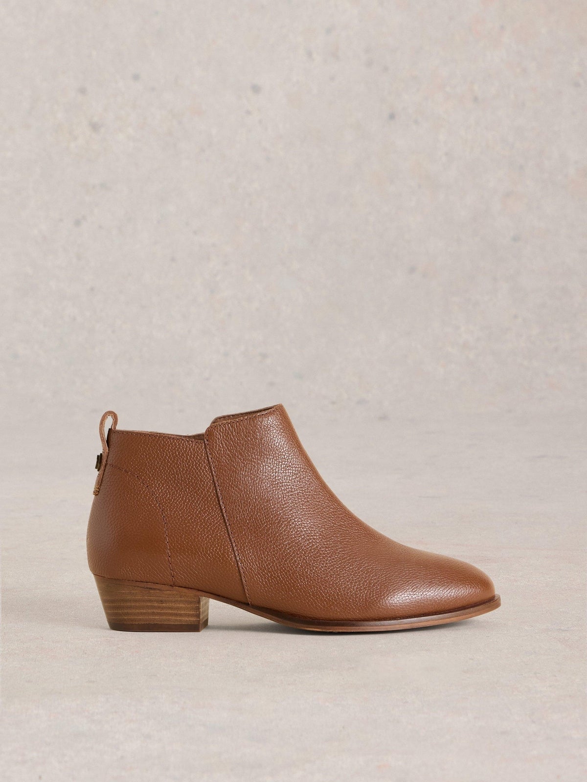 Lederstiefeletten mit weiter Passform - 40
