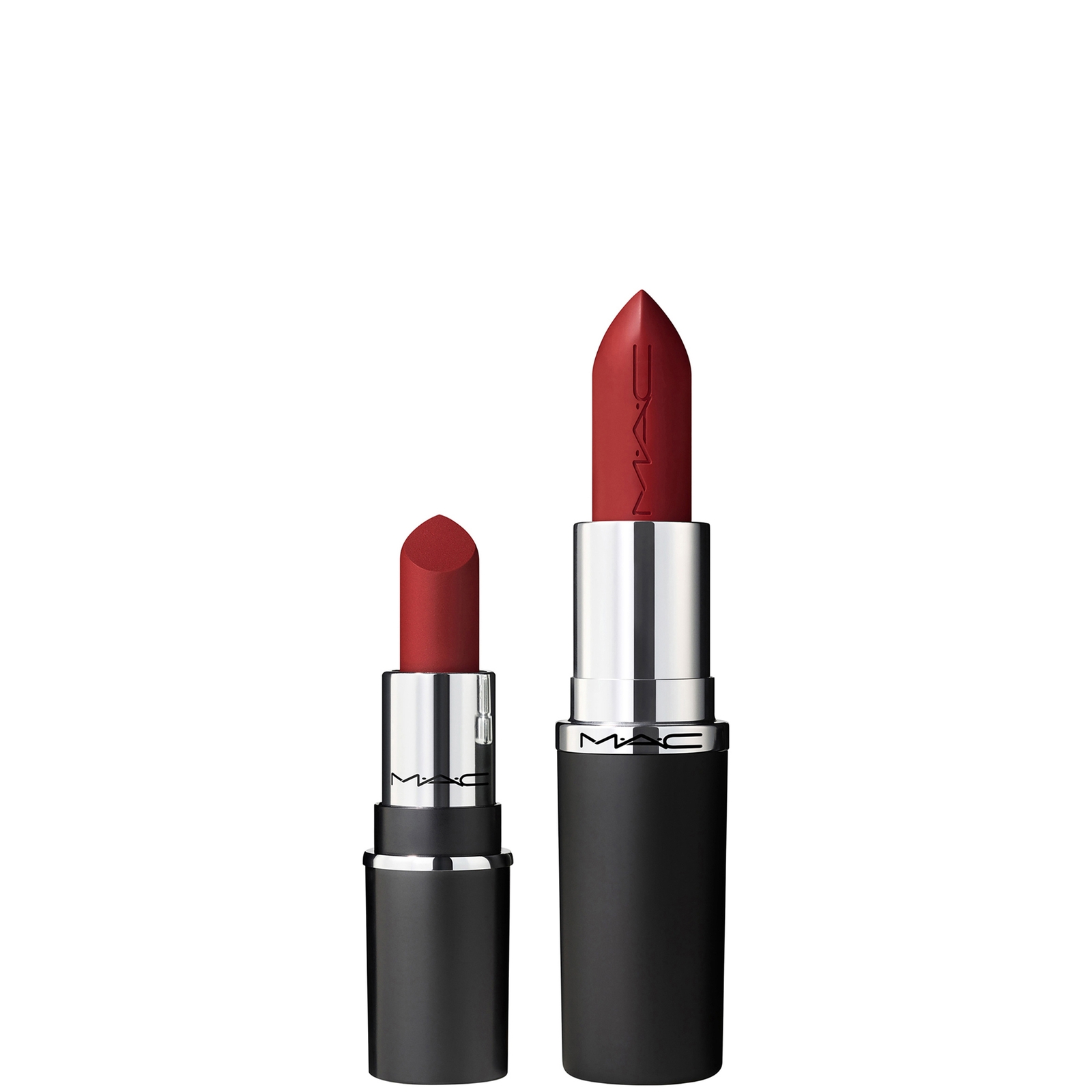 Thumbnail - MAC Macximal Sleek Satin Mini Lipstick 1.5g (Various Shades) - Brick-O-La