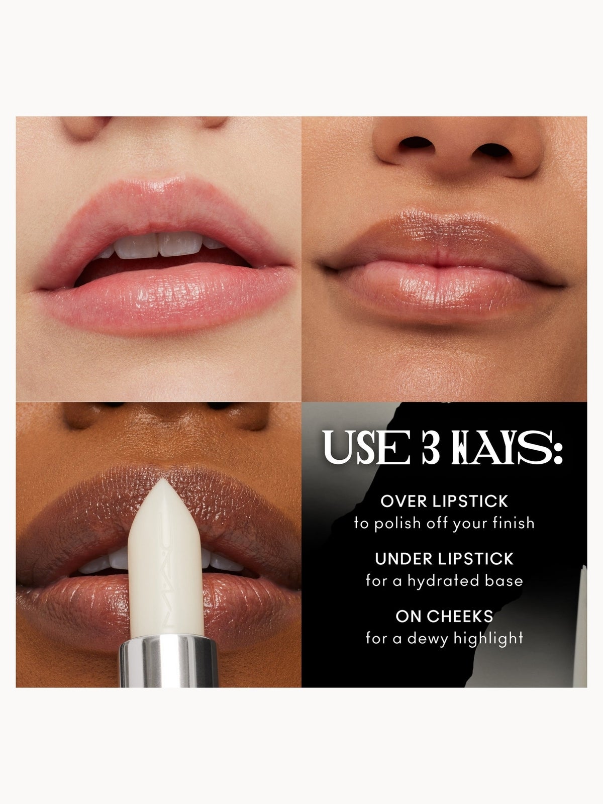 MAC Macximal Sleek Satin Lipstick 3.5g (Various Shades) - In The Clear 2