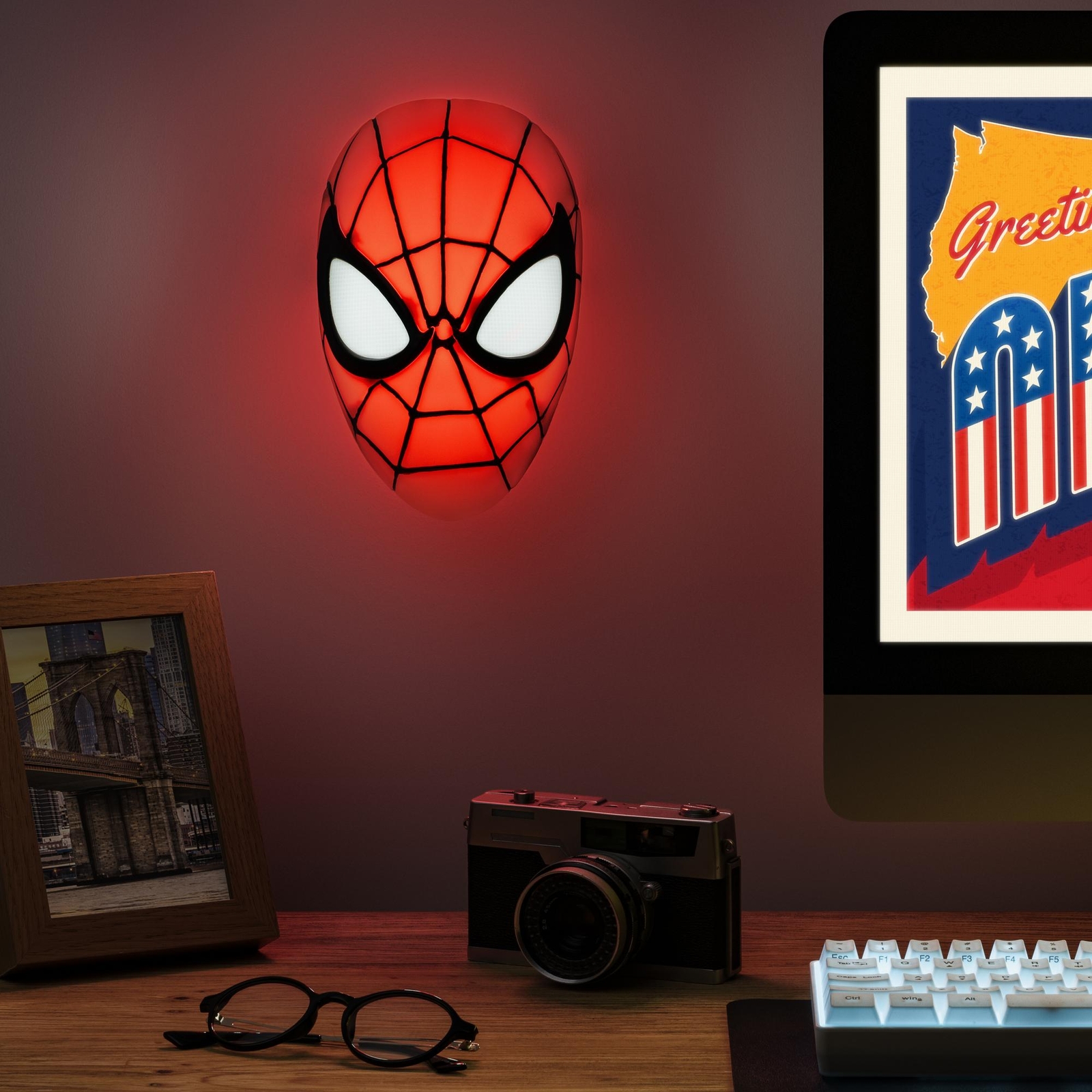 Spiderman Mask Light Spiderman Mask Light