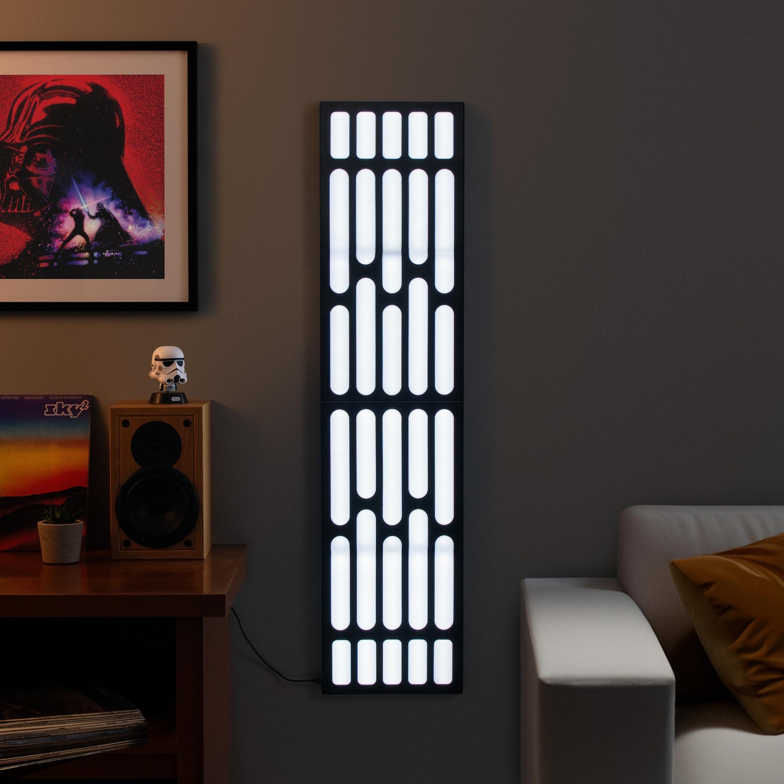 Click to view product details and reviews for Star Wars Death Star Wall Panel Light.