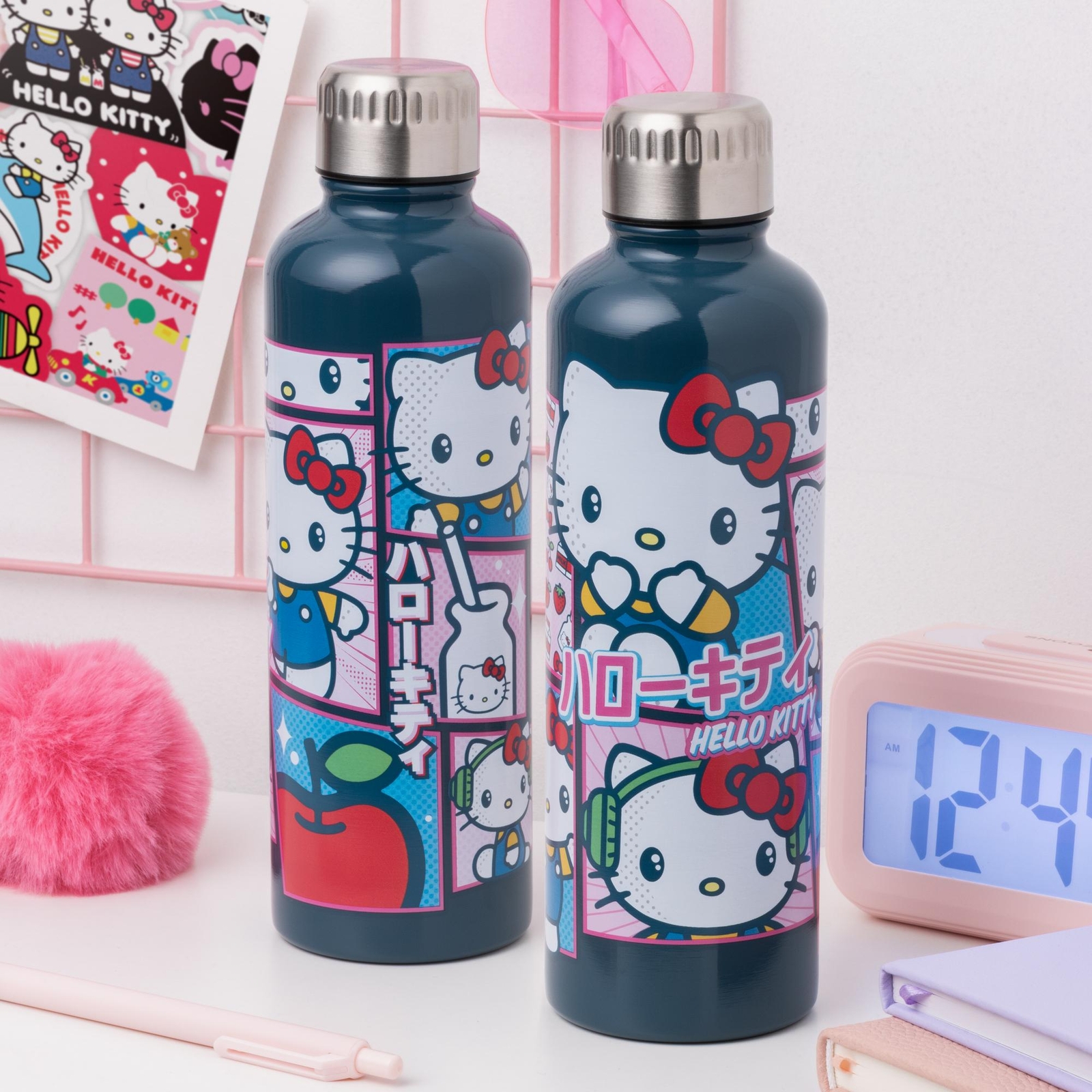 Hello Kitty Metal Water Bottle Hello Kitty Metal Water Bottle