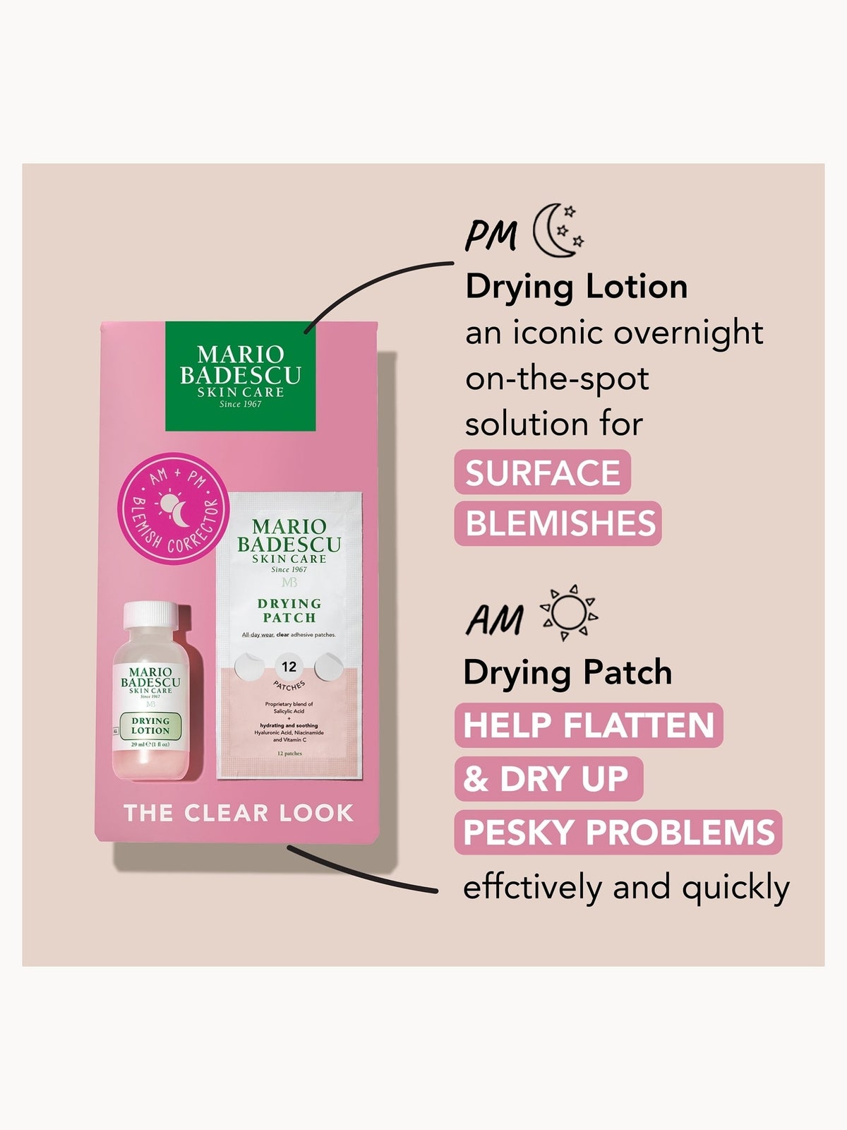 Mario Badescu The Clear Look Set 4