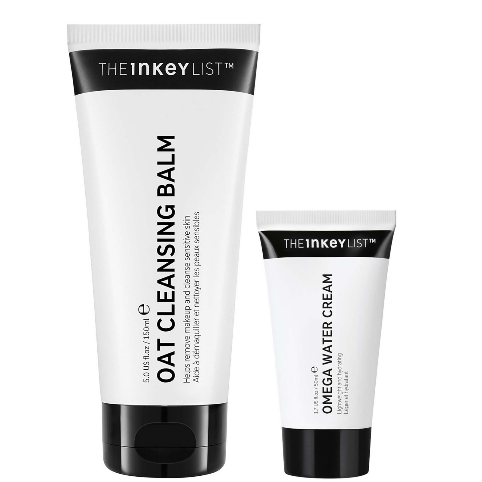 The INKEY List Oat Cleansing Balm & Omega Water Cream Duo