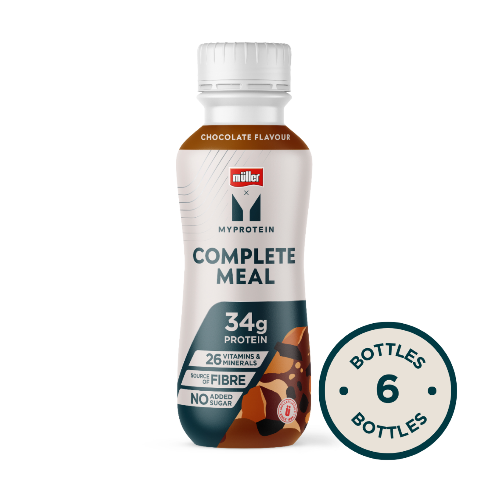 Myprotein UK MyProtein Myprotein x Müller — Complete Shakes - 6x500ml - Chocolate