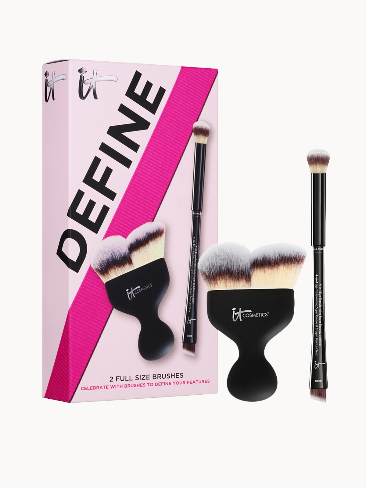 IT Cosmetics Celebrate Enhanced Looks 2 Piece Brush Set