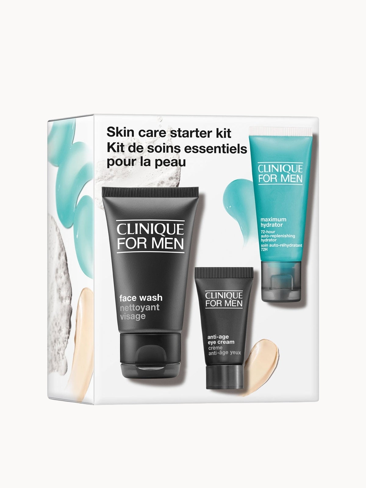 Clinique For Men: Skincare Starter Travel Gift Set (Worth £26)