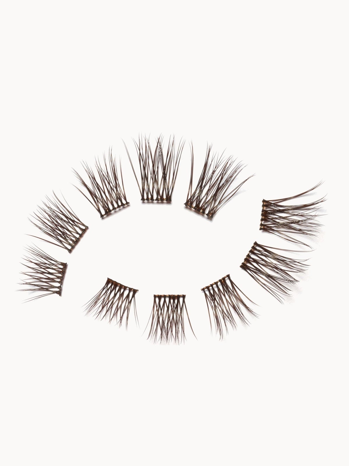 Eylure Clusters Brown/Black 4