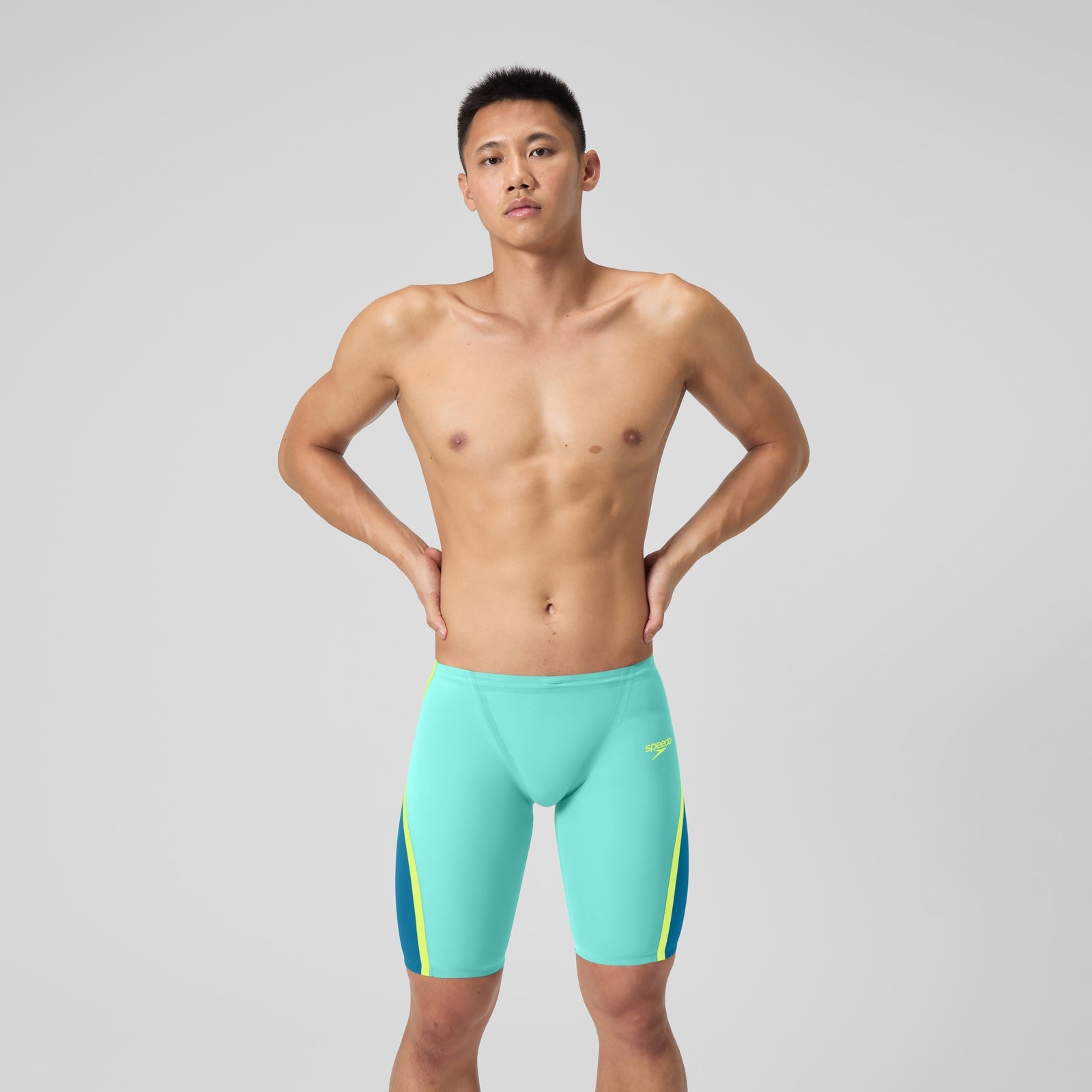 Speedo Men's Fastskin LZR Pure Intent 2.0 Jammer Arctic Glass - 26 - Turquoise