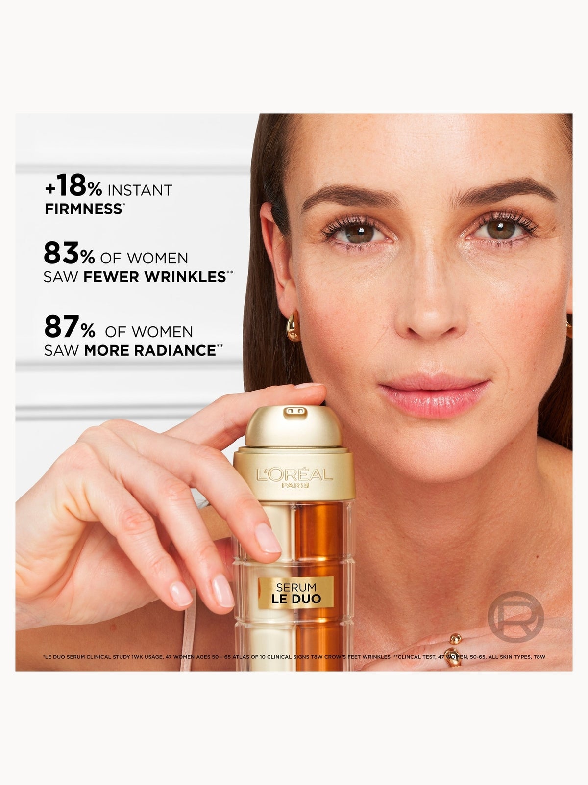 L’Oreal Paris Age Perfect Serum Le Duo with Collagen Peptides 30ml 3