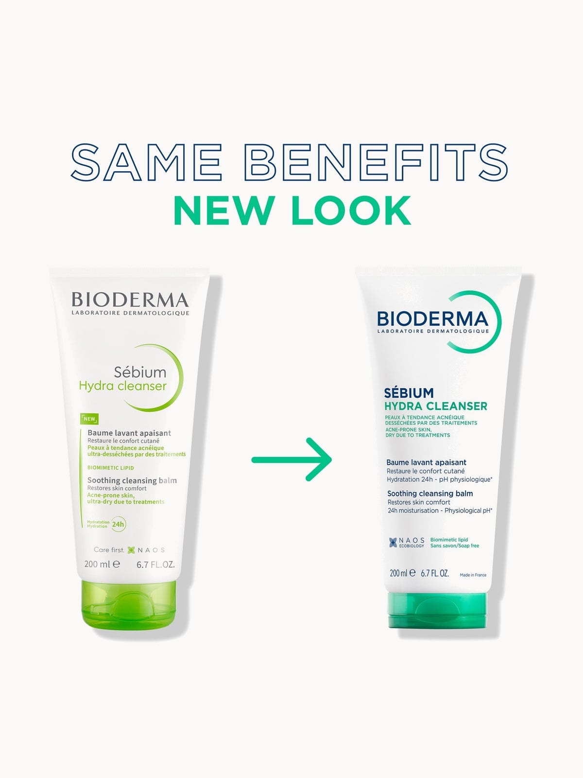 Bioderma Sebium Hydra Cleanser for Dry Acne-Prone Skin 200ml 3