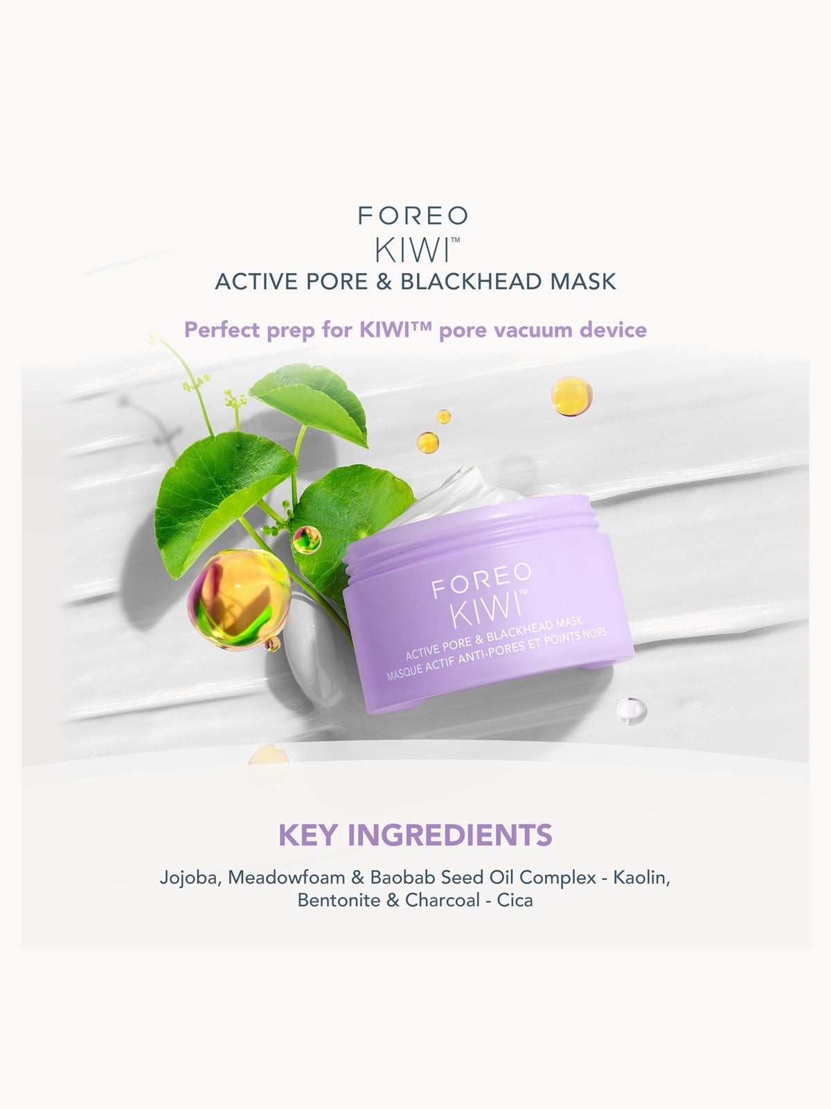 FOREO KIWI Derma Rejuvenation and Detoxifying Set 3