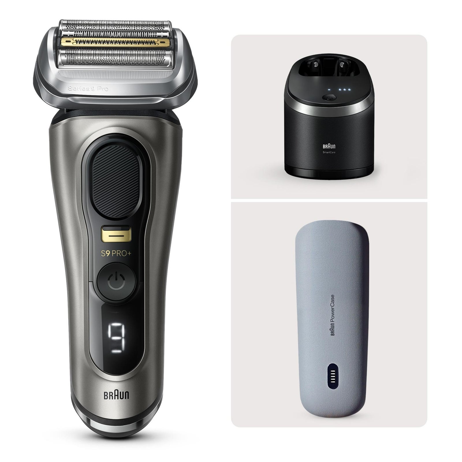 Image of Braun Series 9 PRO+ 9575cc Electric Shaver Grey Men