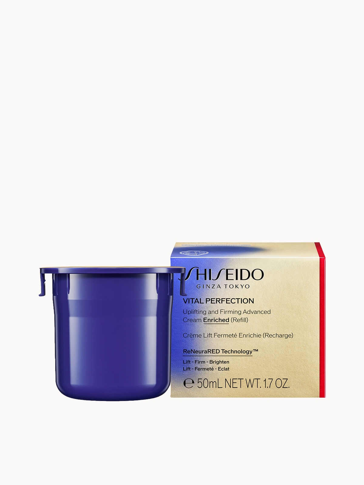 Shiseido Vital Perfection Uplifting and Firming Advanced Cream Enriched Refill 50ml