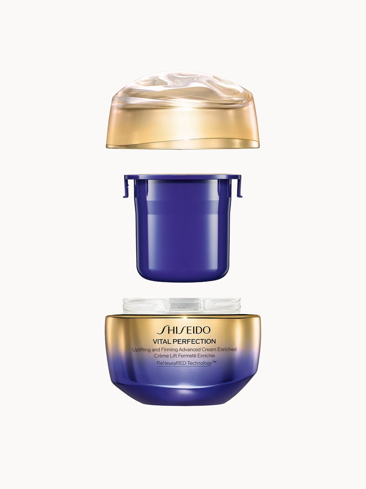 Shiseido Vital Perfection Uplifting and Firming Advanced Cream Enriched Refill 50ml 3