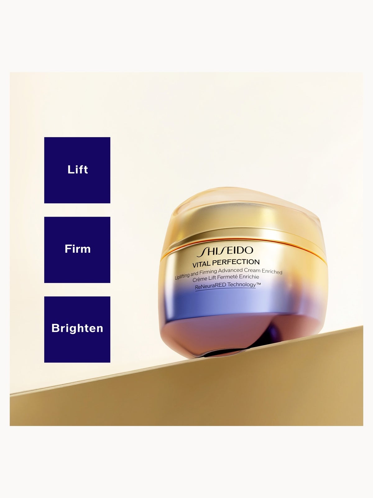 Shiseido Vital Perfection Uplifting and Firming Advanced Cream Enriched 50ml 3