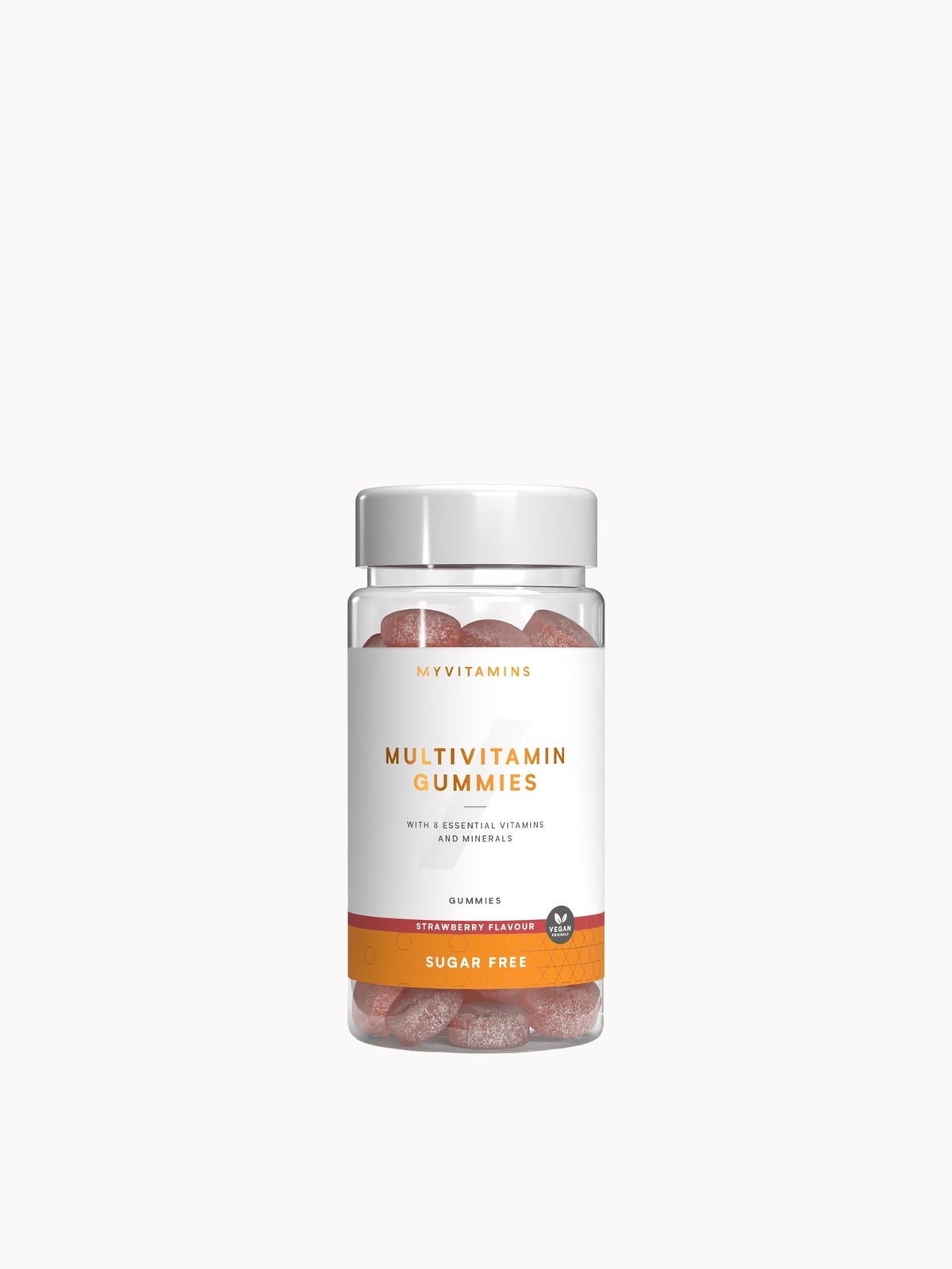 Myvitamins Sugar Free Multivitamin, Strawberry, 60 Gummies - 60gummies - Sugar Free Strawberry