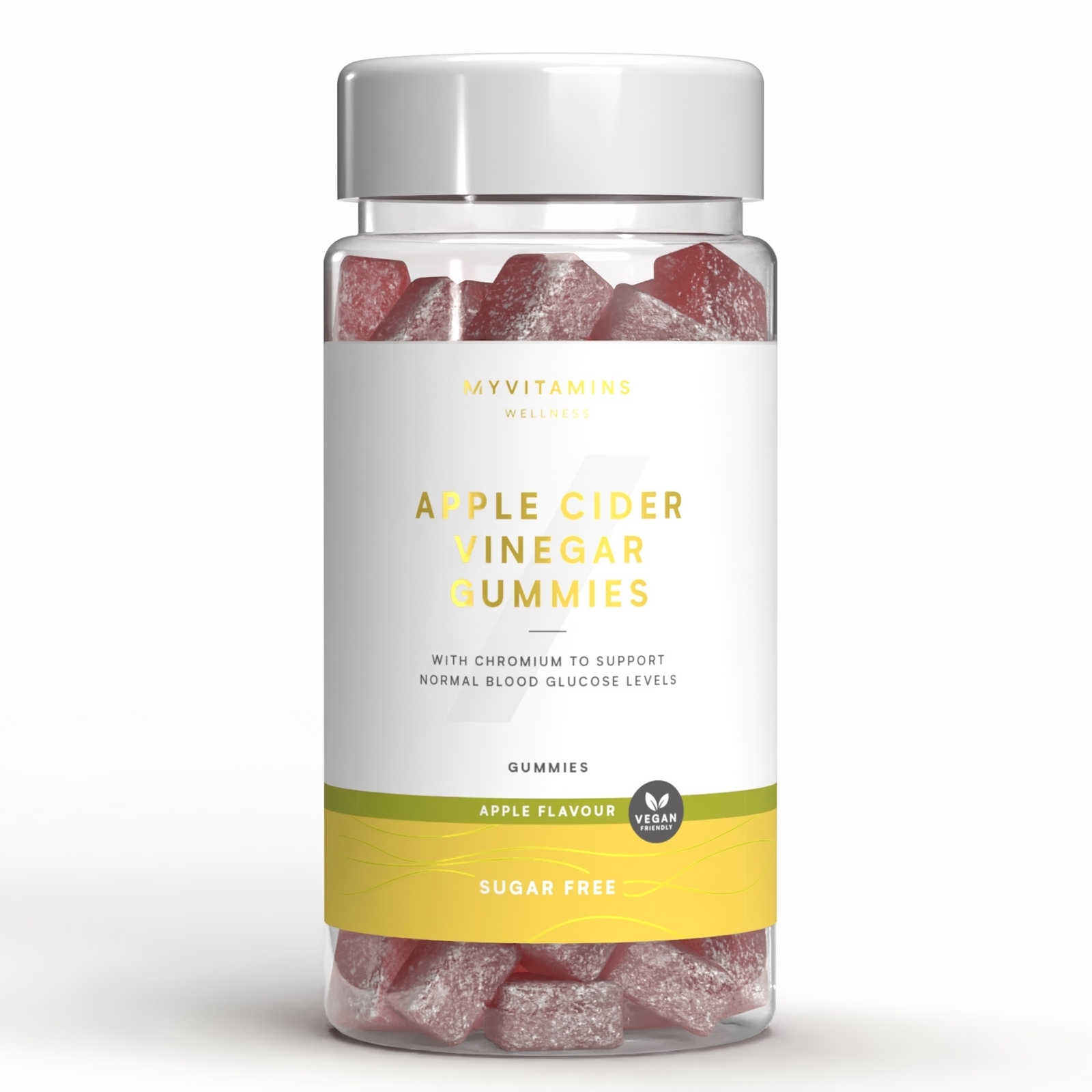 Myprotein UK Myvitamins Apple Cider Vinegar Gummies - 60gummies - Sugar Free Apple