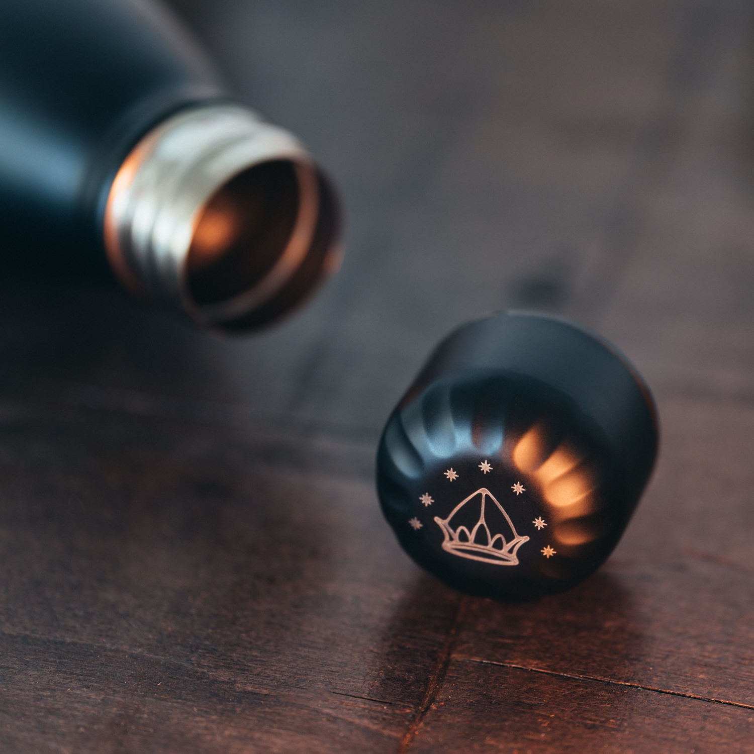 The Lord Of The Rings Moria Gate 750ml Heat Change Hot & Cold Metal Bottle