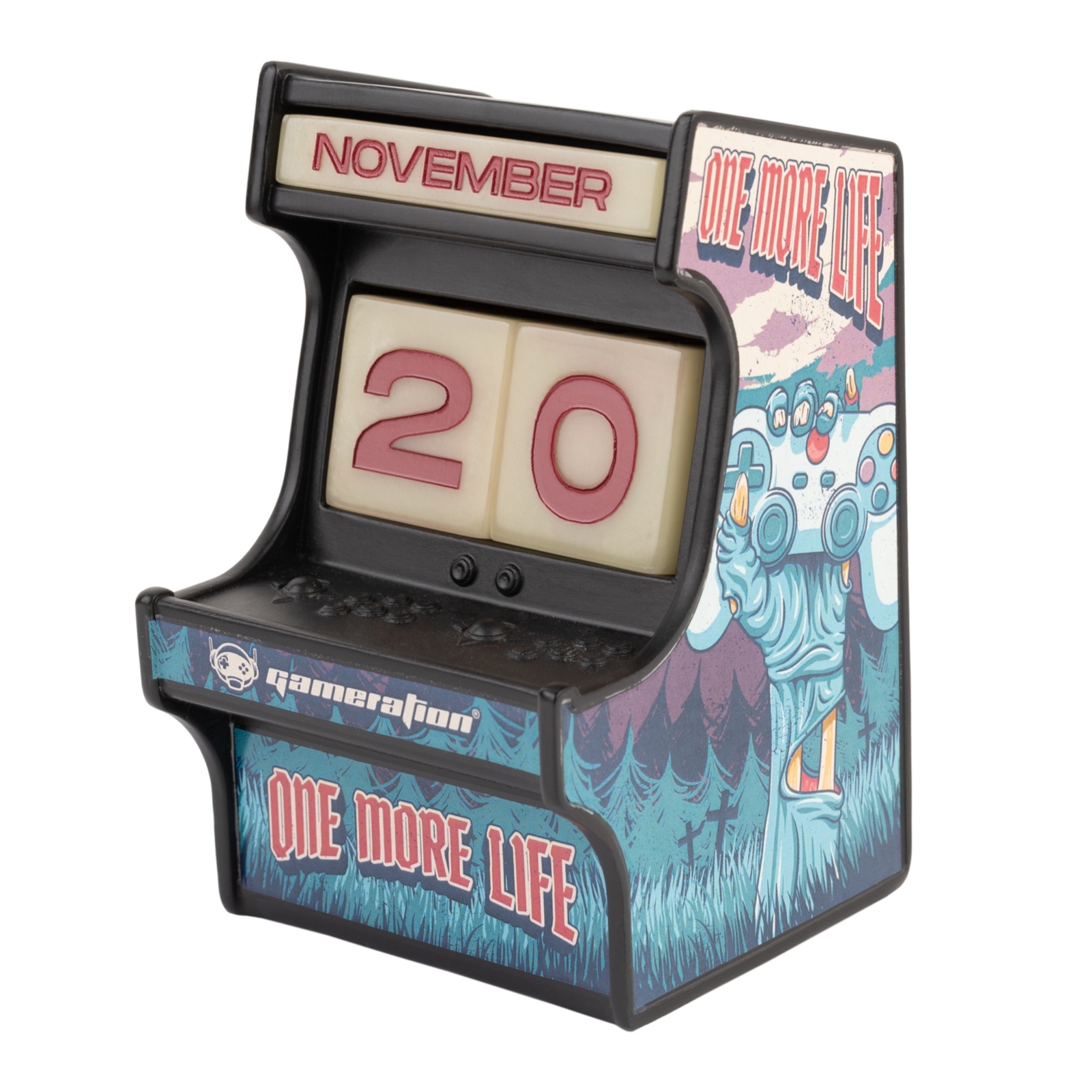 Click to view product details and reviews for Gameration Arcade 3d Perpetual Calendar. Click to view product details and reviews for Gameration Arcade 3d Perpetual Calendar.
