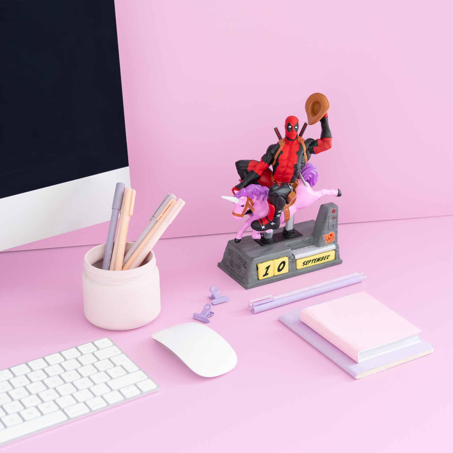 Marvel Deadpool 3D Perpetual Calendar Marvel Deadpool 3D Perpetual Calendar