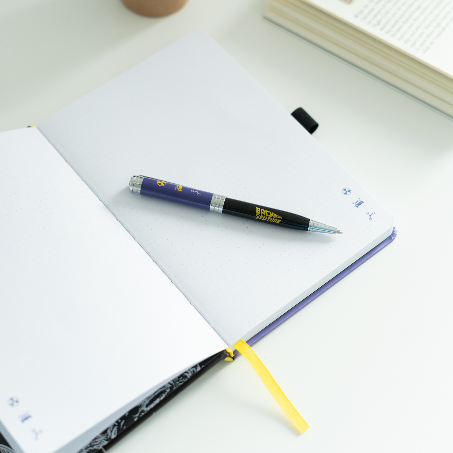 Back To The Future Premium A5 Notebook With Pen Back To The Future Premium A5 Notebook With Pen