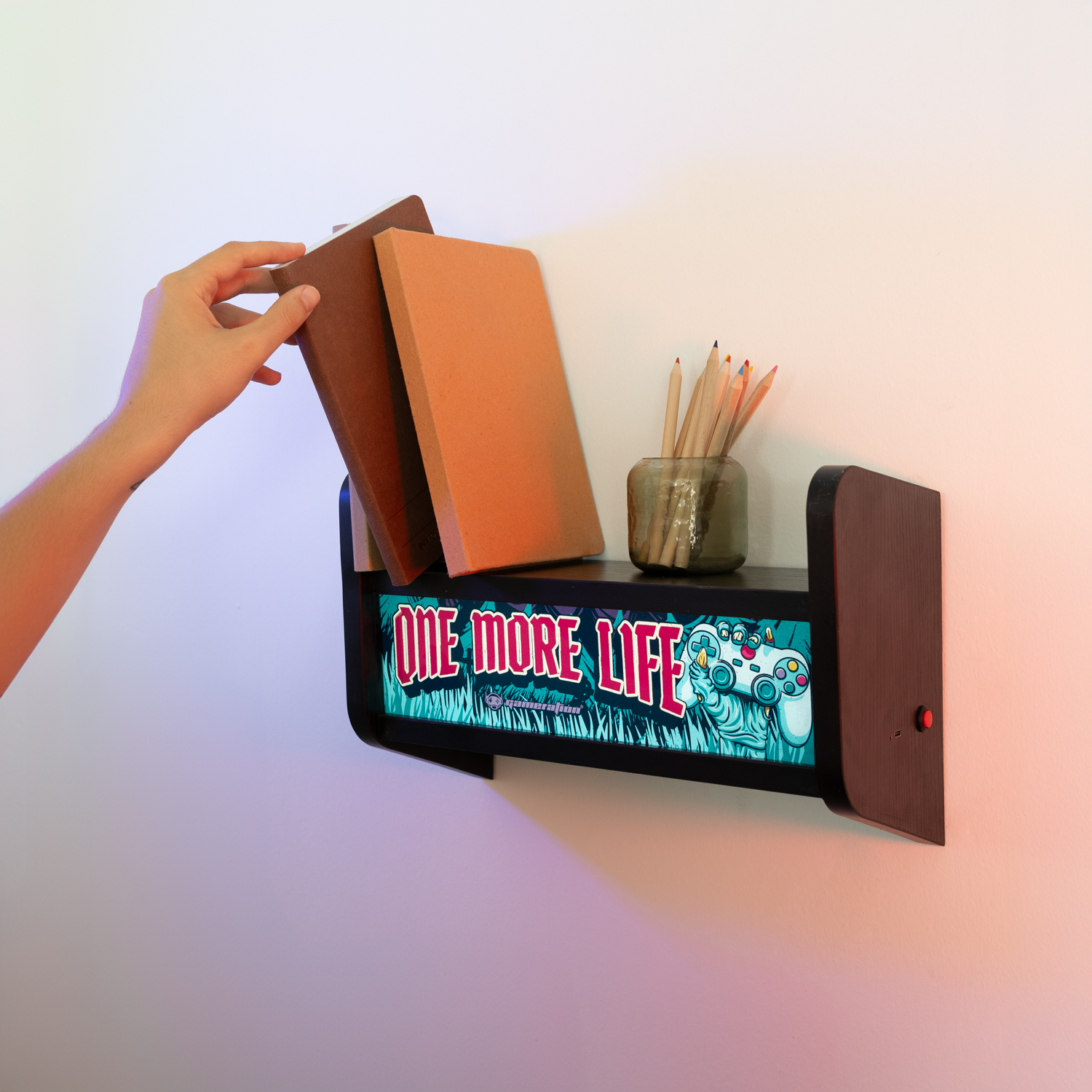 Gameration One More Life Arcade Lamp