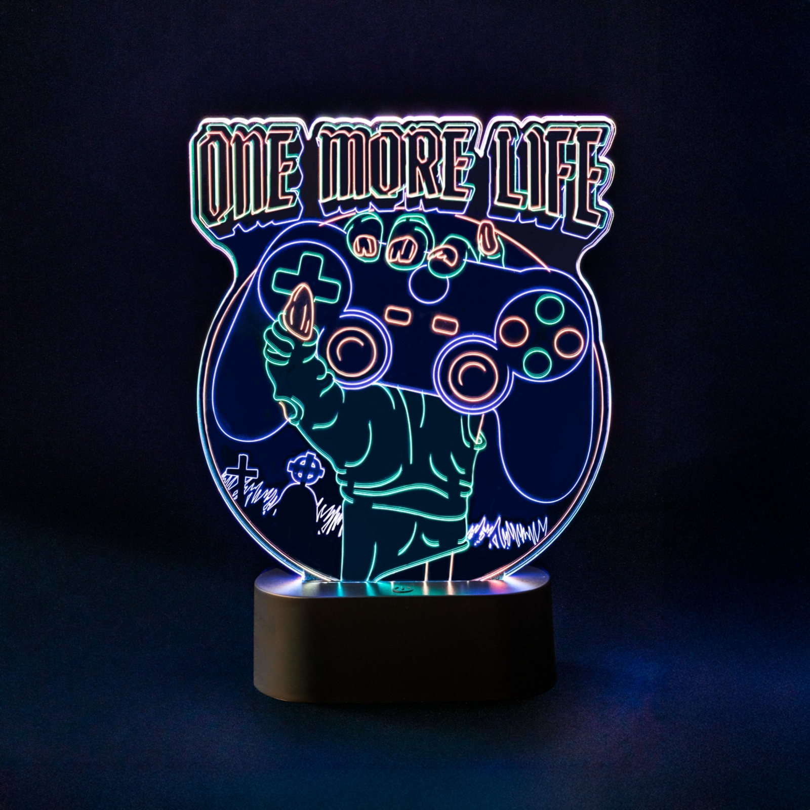 Click to view product details and reviews for Gameration One More Life Led Table Lamp. Click to view product details and reviews for Gameration One More Life Led Table Lamp.