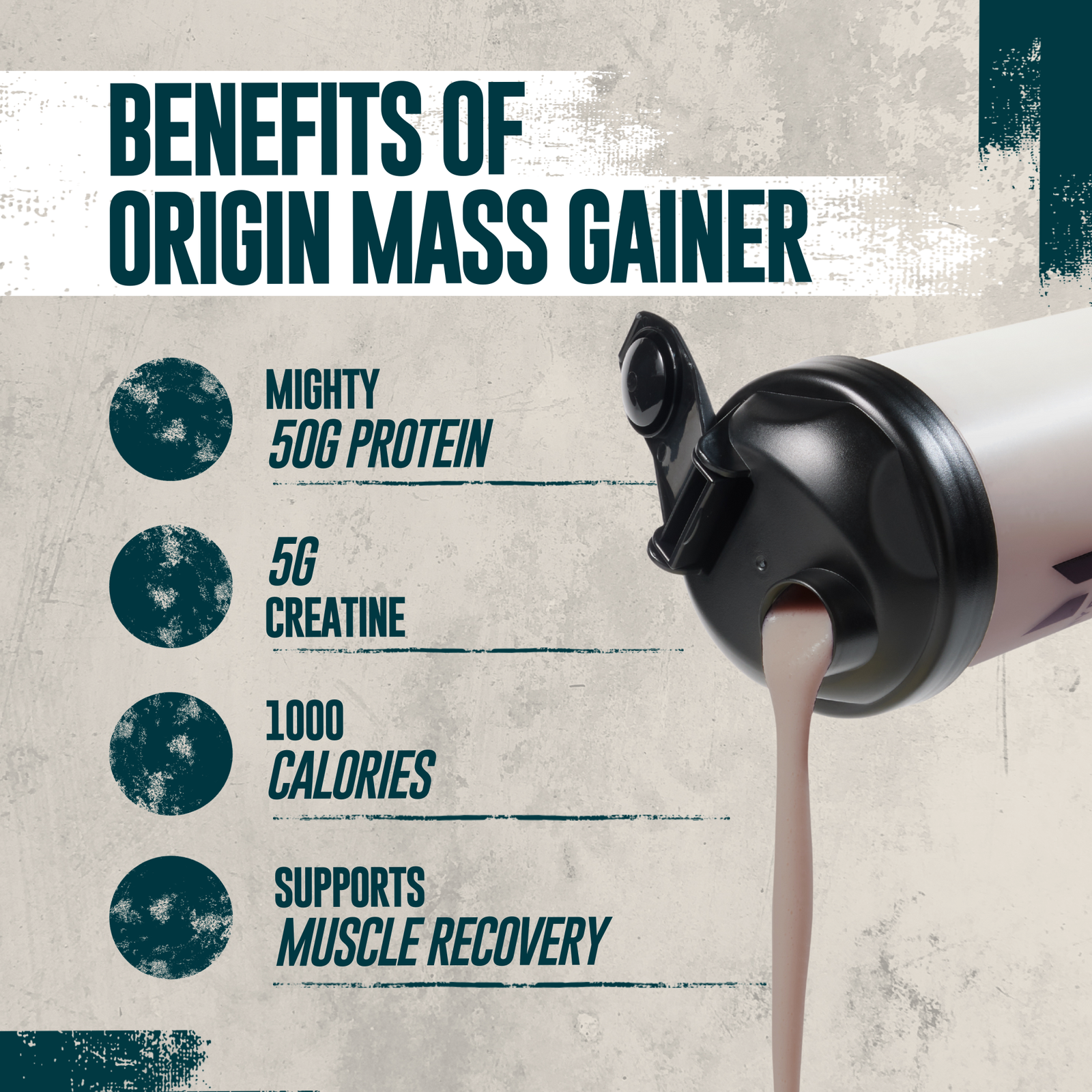 Myprotein Origin Mass Gainer - 2.74KG - 10servings - Chocolate Sundae