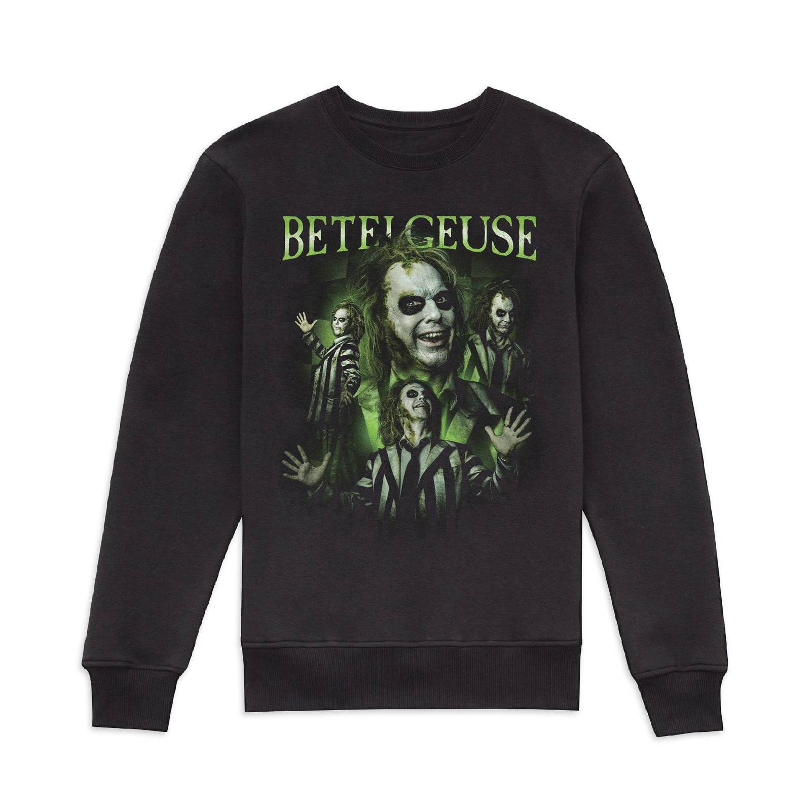 Beetlejuice Ghost With The Most Sweatshirt - Black - L