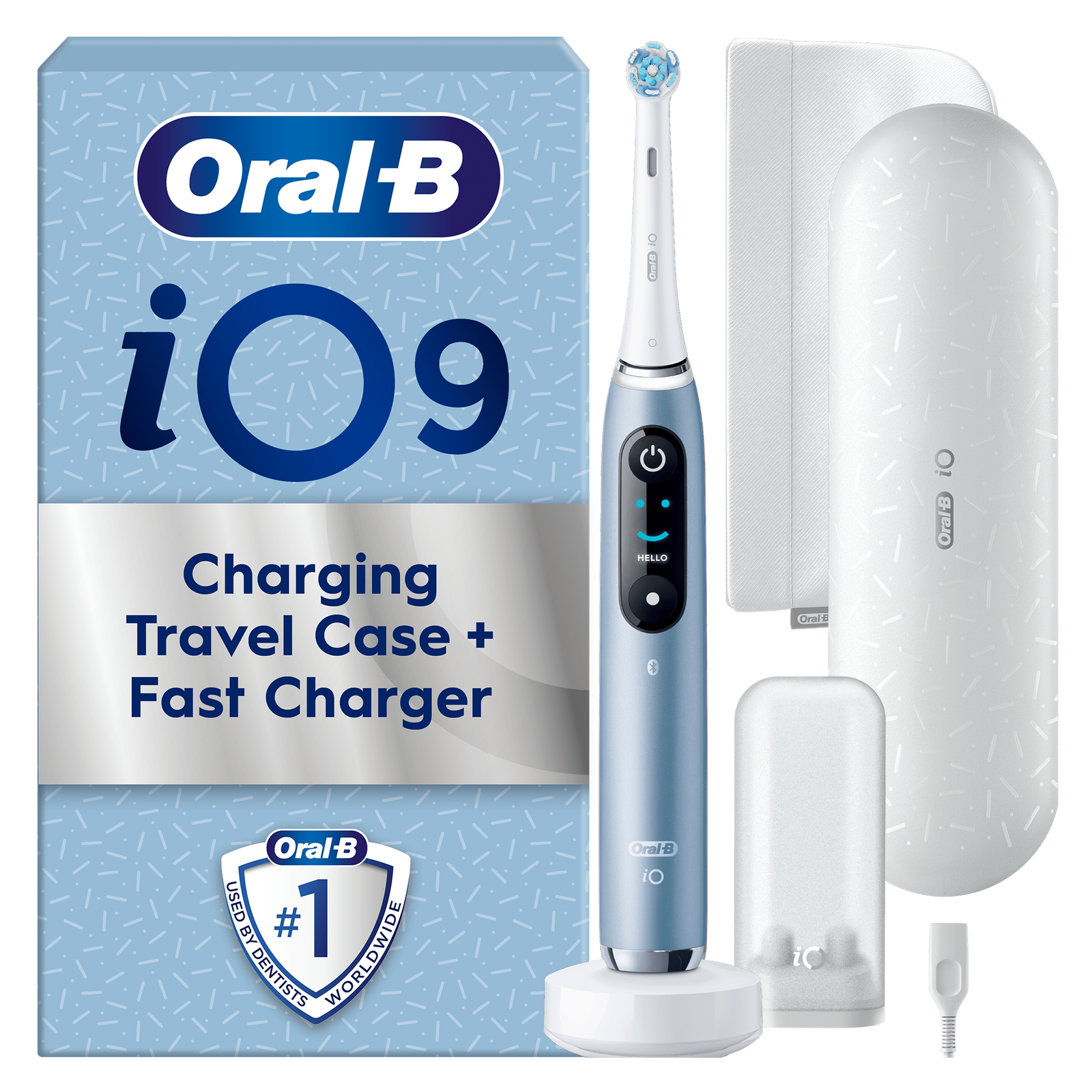 Oral-B iO 9 Special Edition Blue Electric Toothbrush - Toothbrush
