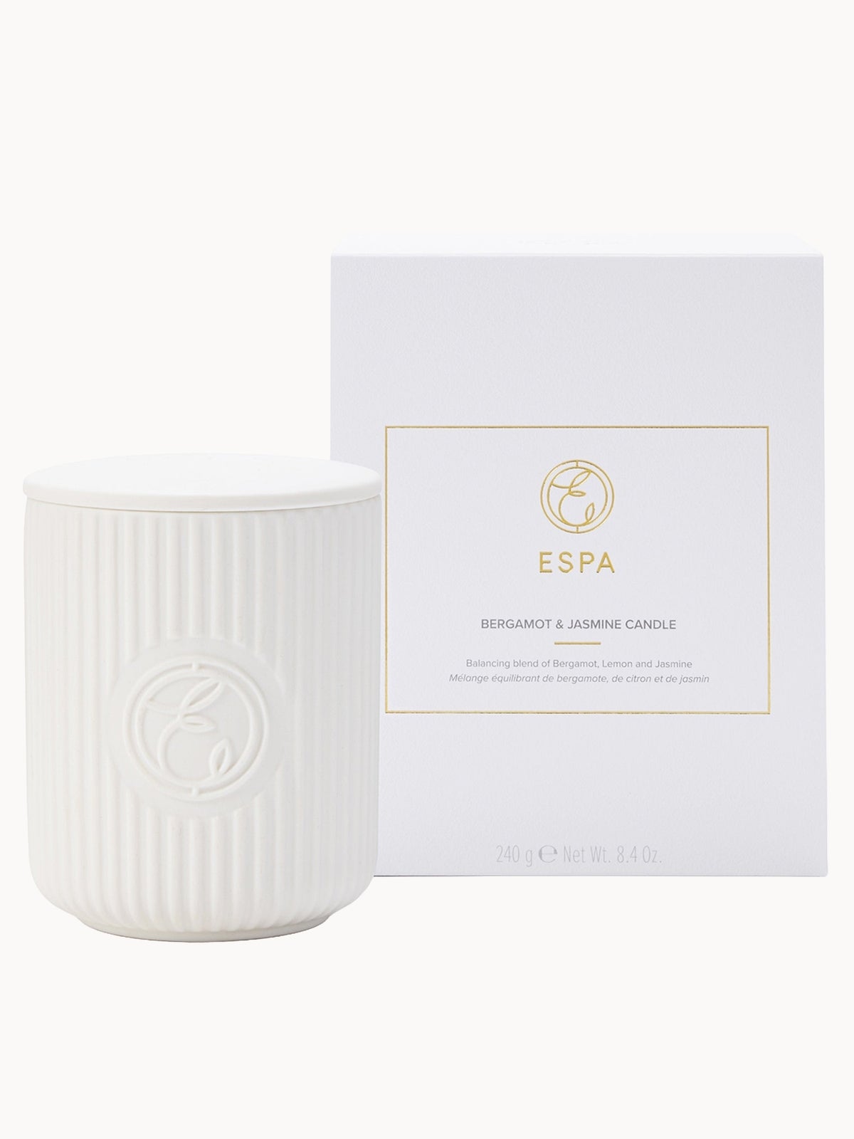 ESPA Bergamot & Jasmine Scented Candle 240g 4
