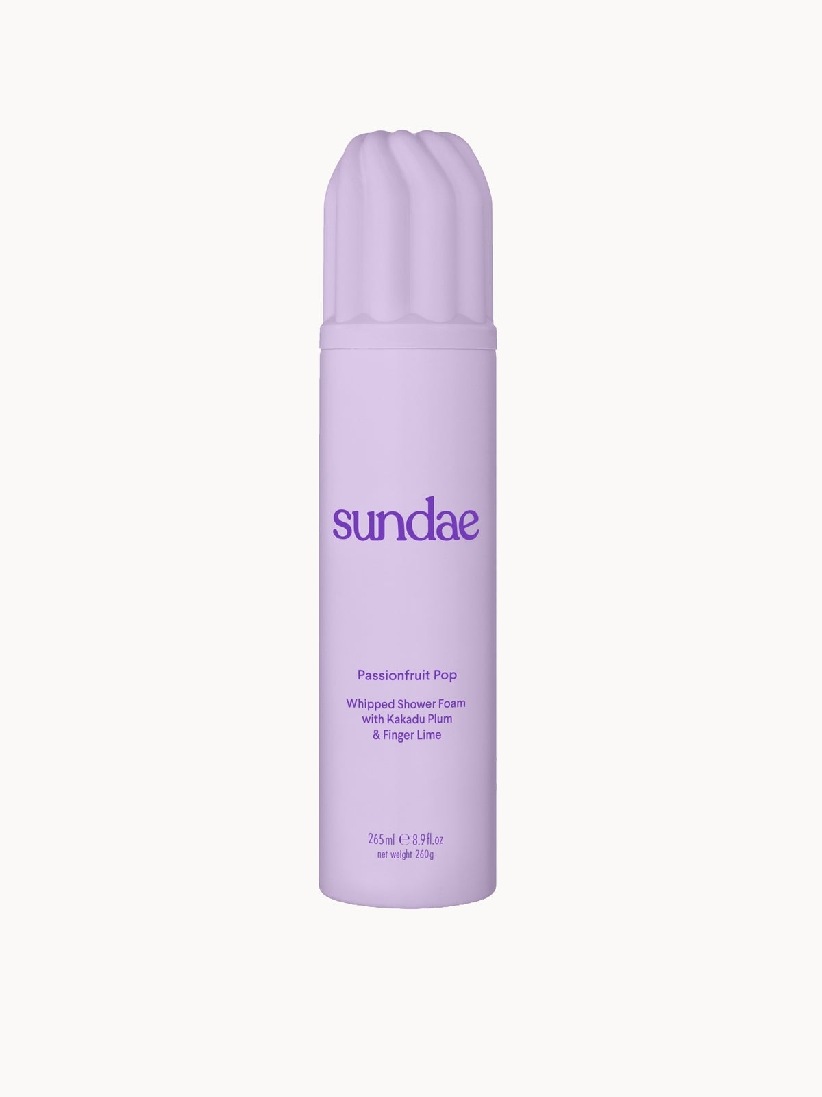 Sundae Body Passionfruit Whipped Shower Foam with Kakadu Plum & Finger Lime 265ml
