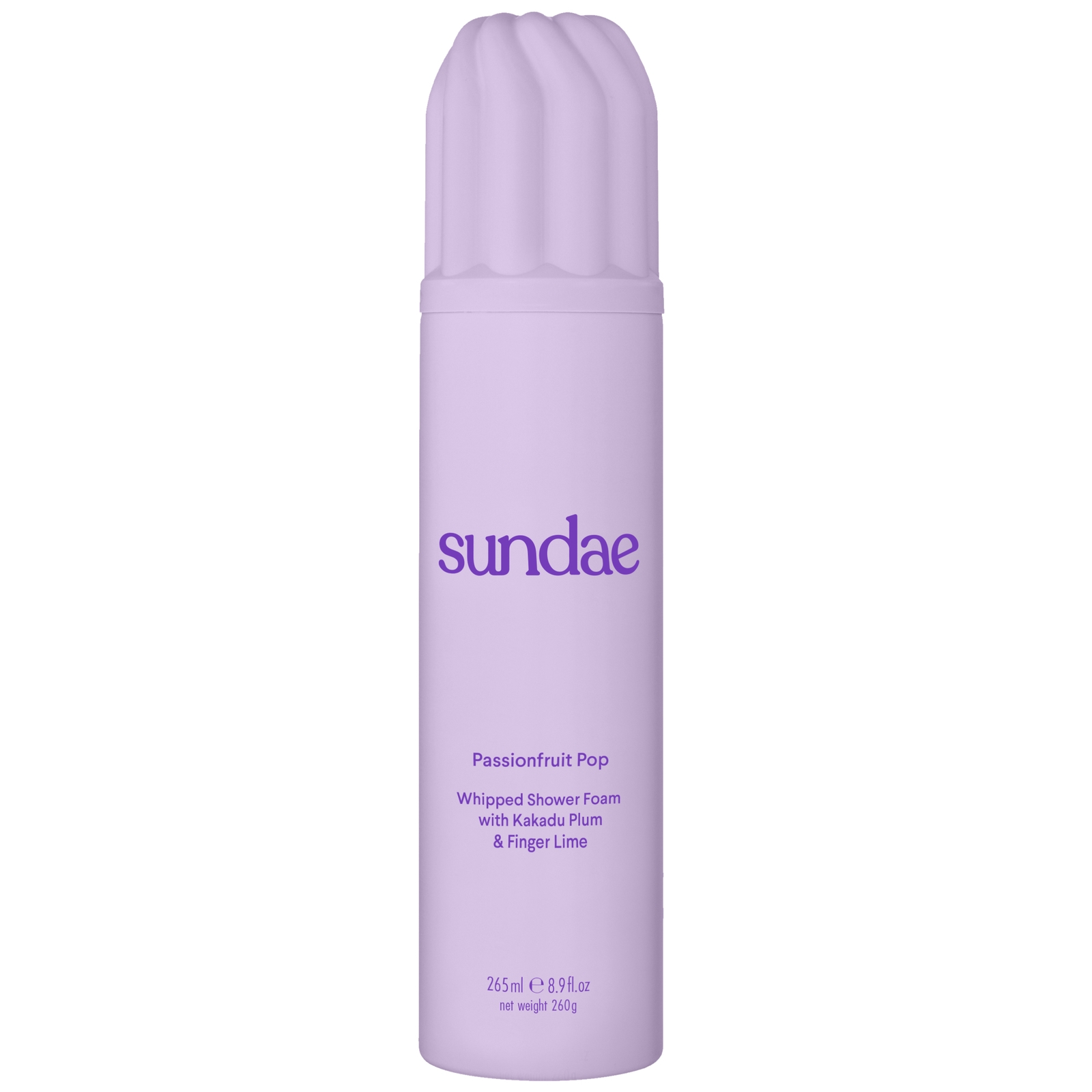 Sundae Body Passionfruit Whipped Shower Foam with Kakadu Plum & Finger Lime 265ml
