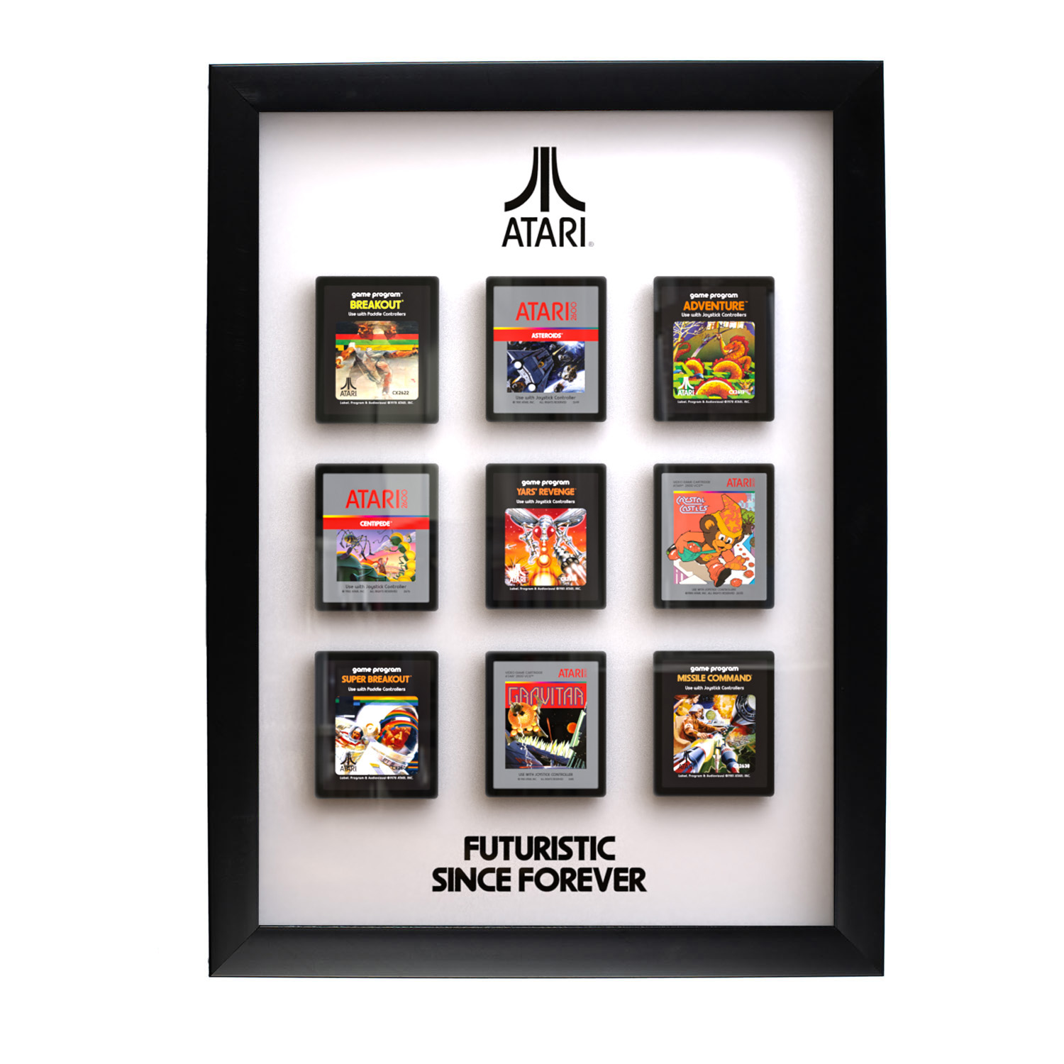 Official Atari 3D Wall Art - Cartridge Collection Official Atari 3D Wall Art - Cartridge Collection