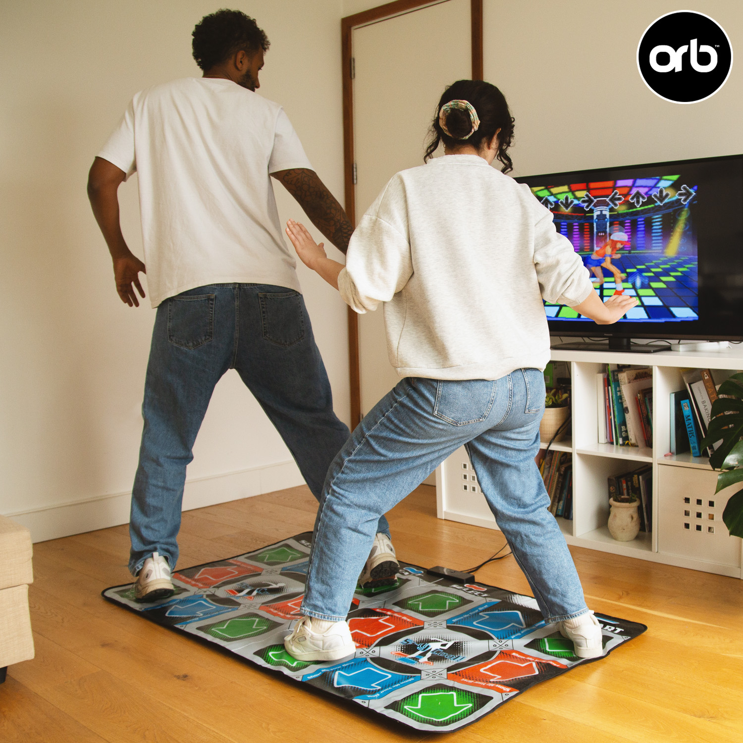 Retro Arcade Dance Mat (2 Player, 9 Games, 110 Built in Songs) Retro Arcade Dance Mat (2 Player, 9 Games, 110 Built in Songs)