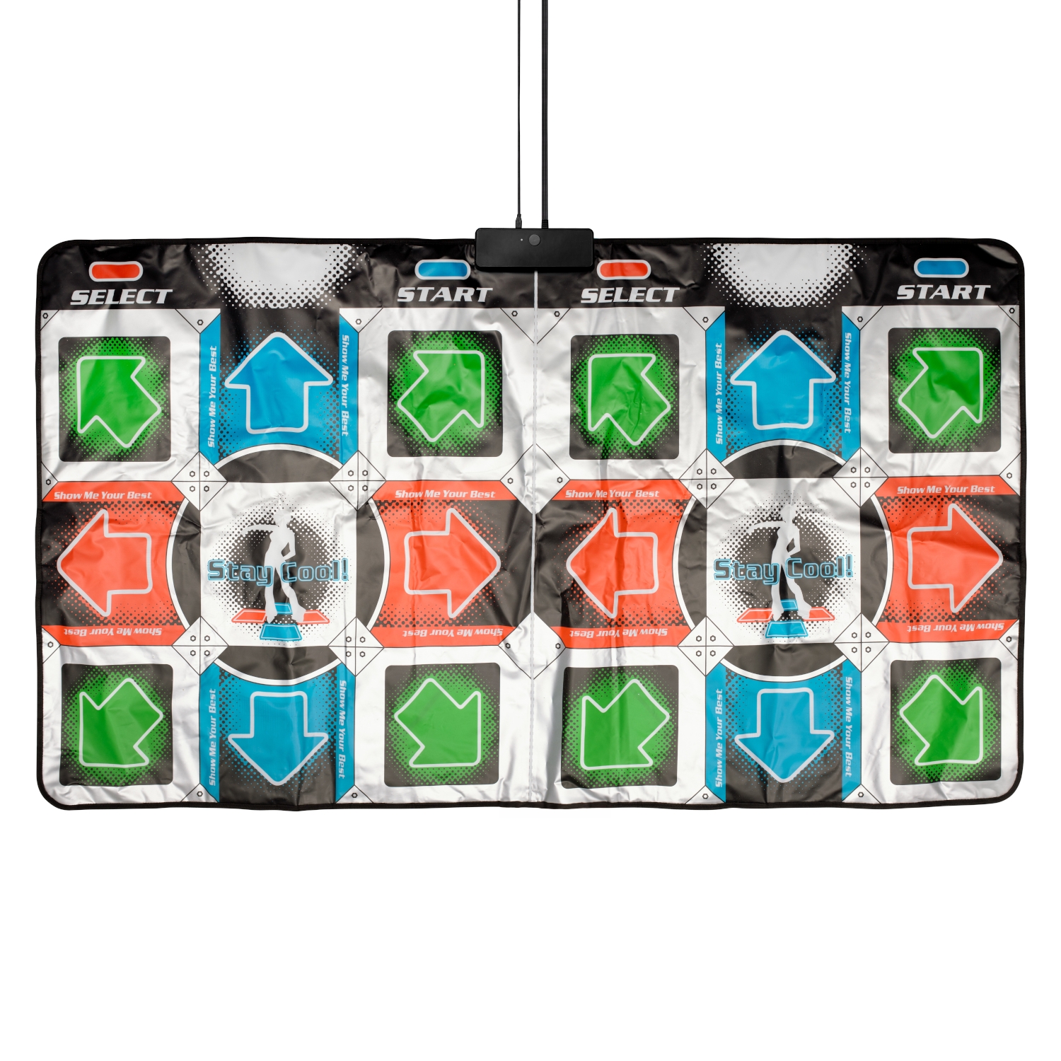 Retro Arcade Dance Mat (2 Player, 9 Games, 110 Built in Songs) Retro Arcade Dance Mat (2 Player, 9 Games, 110 Built in Songs)