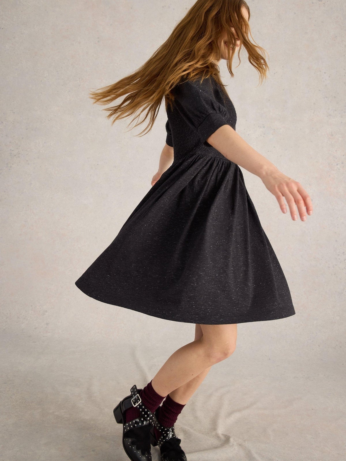 Glitzerndes Jerseykleid Molly - 42/R
