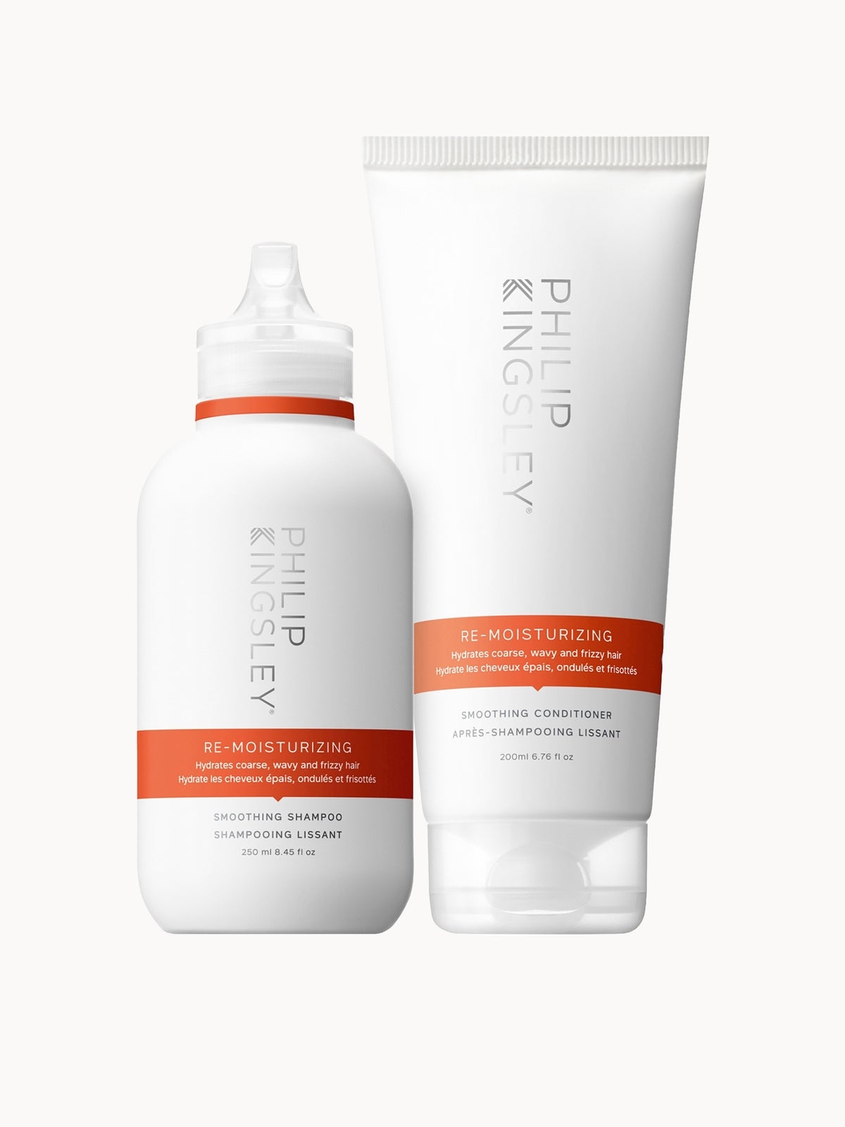 Philip Kingsley Re-Moisturizing Shampoo 250ml & Conditioner 200ml Duo (Worth £56.00)