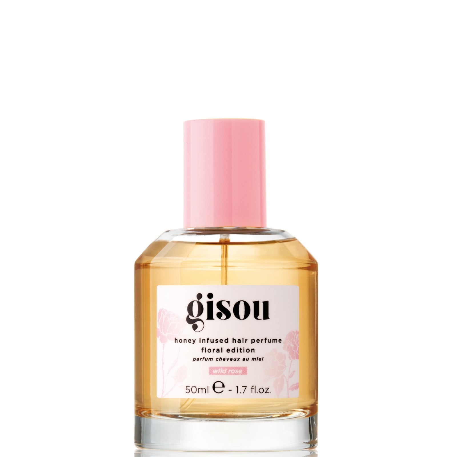 Gisou Honey Infused Hair Perfume Wild Rose 50Ml - Image 3