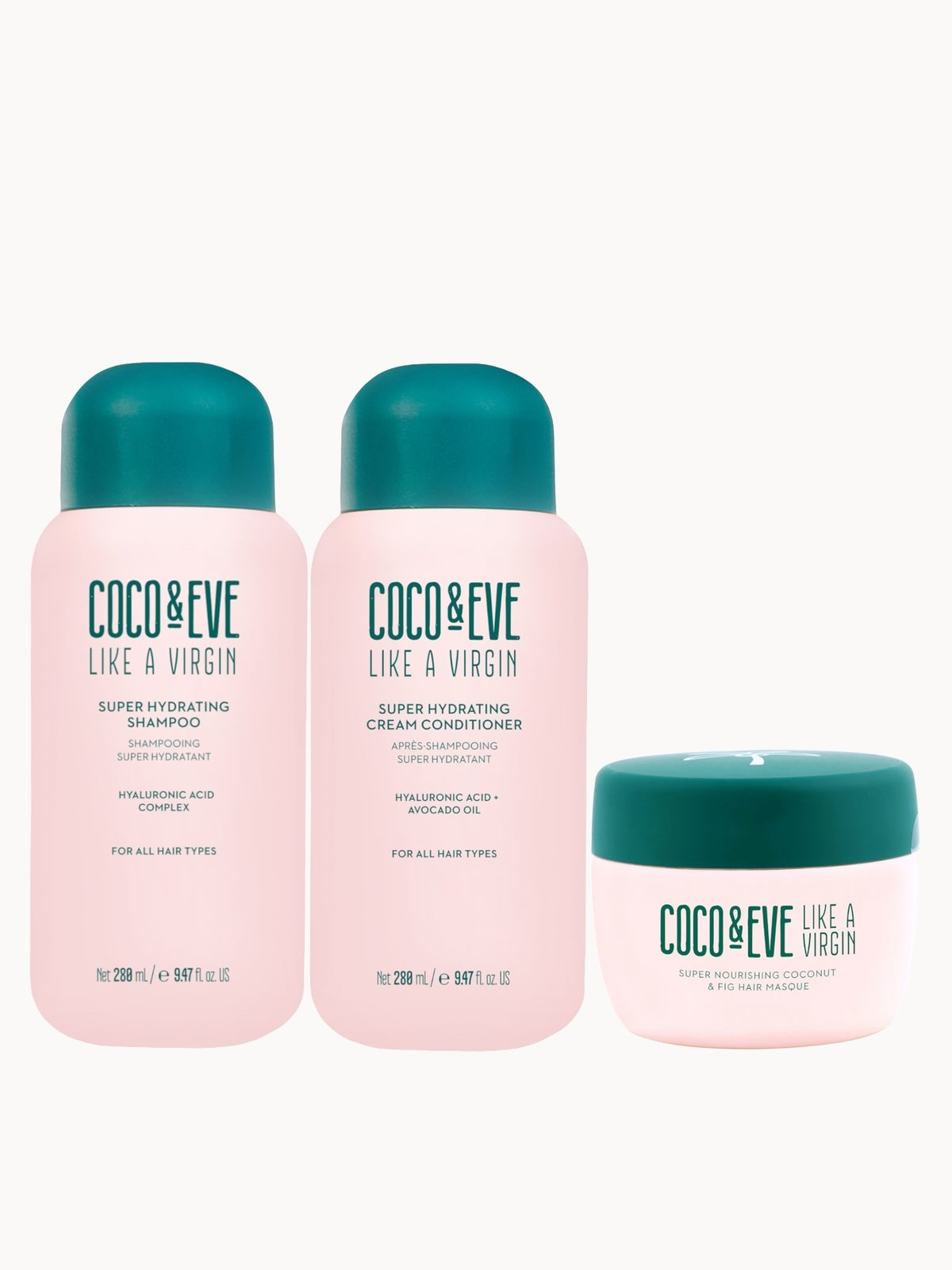 Coco & Eve Like a Virgin Hydrating Routine Bundle