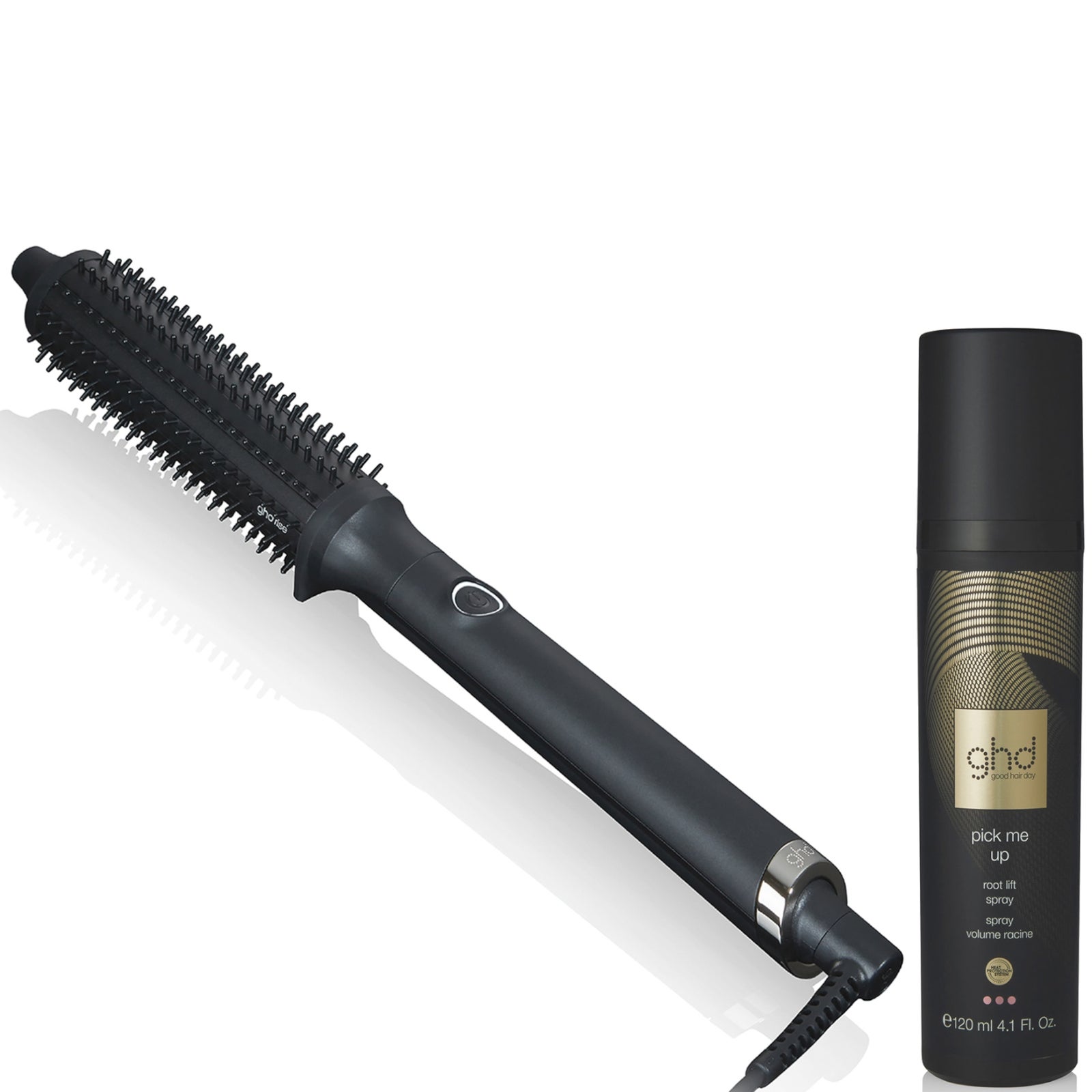 ghd Rise Professional Hot Brush Set with ghd Root & Volume Spray 120ml