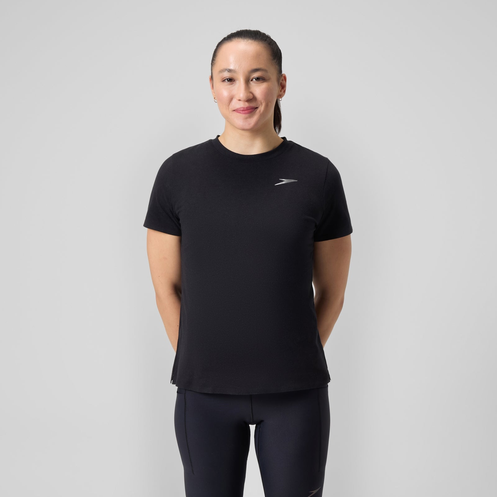 T-shirt Femme V Class Pro noir