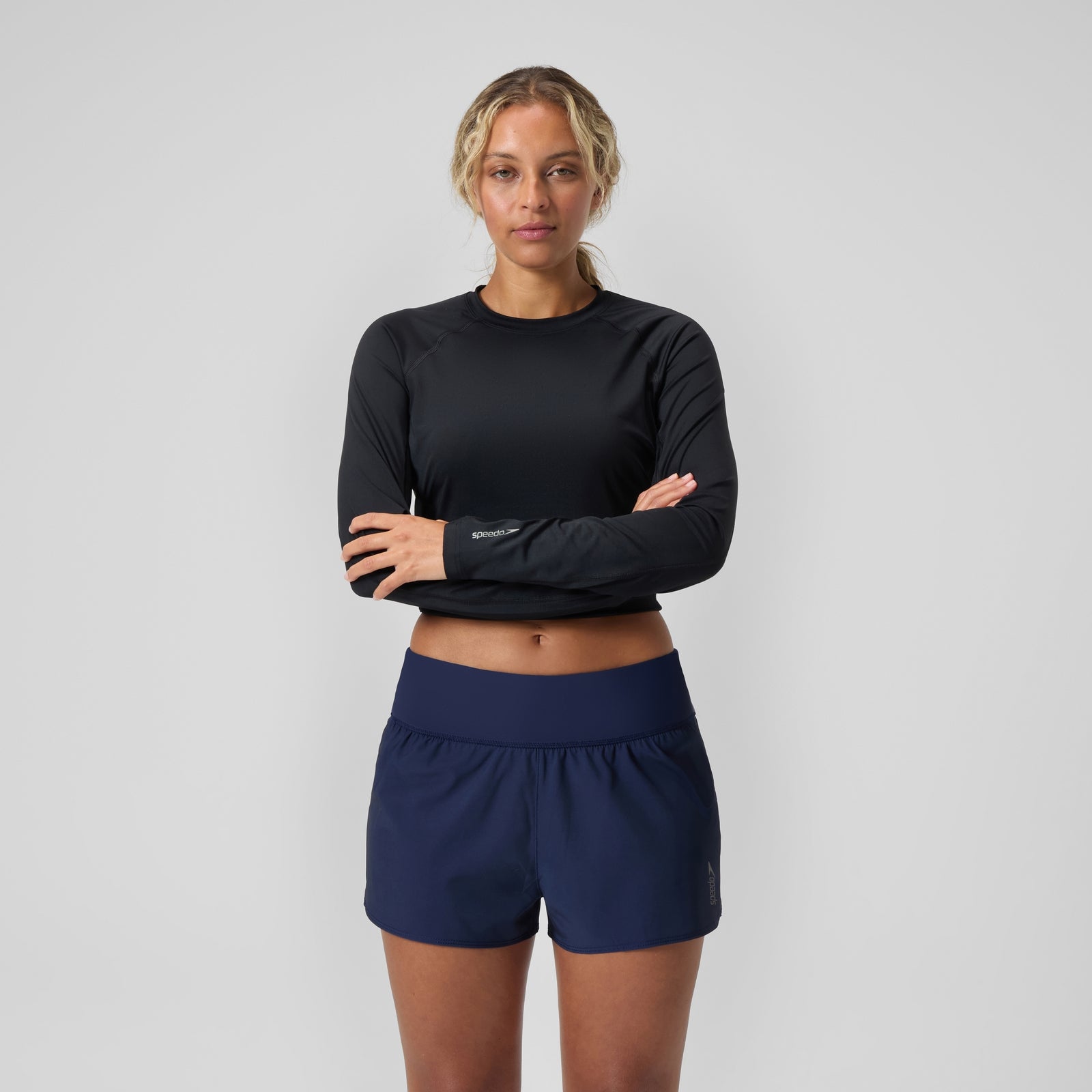 Women's Lookout Swim Shorts Navy - 2XS